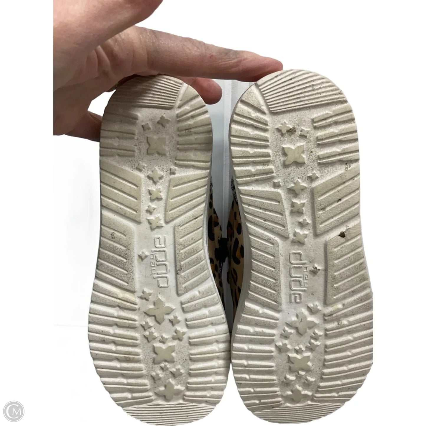 Shoes Athletic By Hey Dude In Animal Print, Size: 5