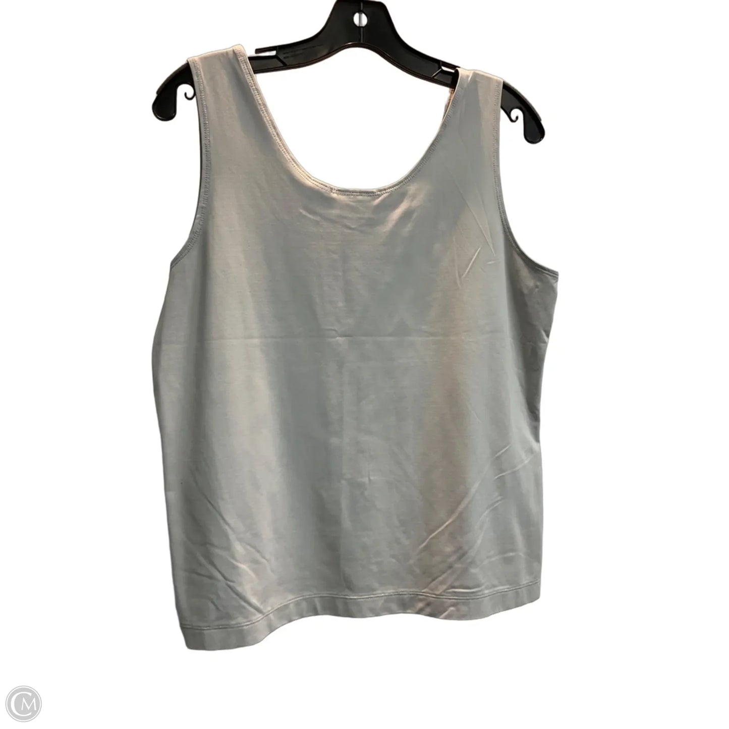 Tank Top By Chicos In Grey, Size: L