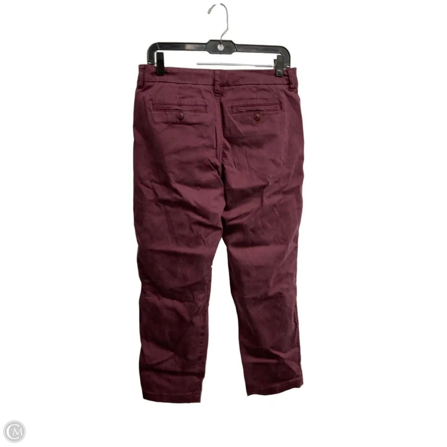 Pants Chinos & Khakis By Liverpool In Maroon, Size: 6