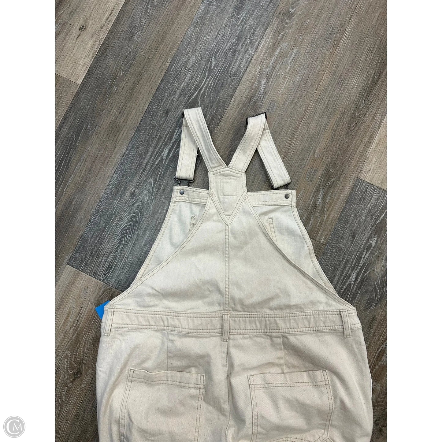 Overalls By Aerie In Cream Denim, Size: L
