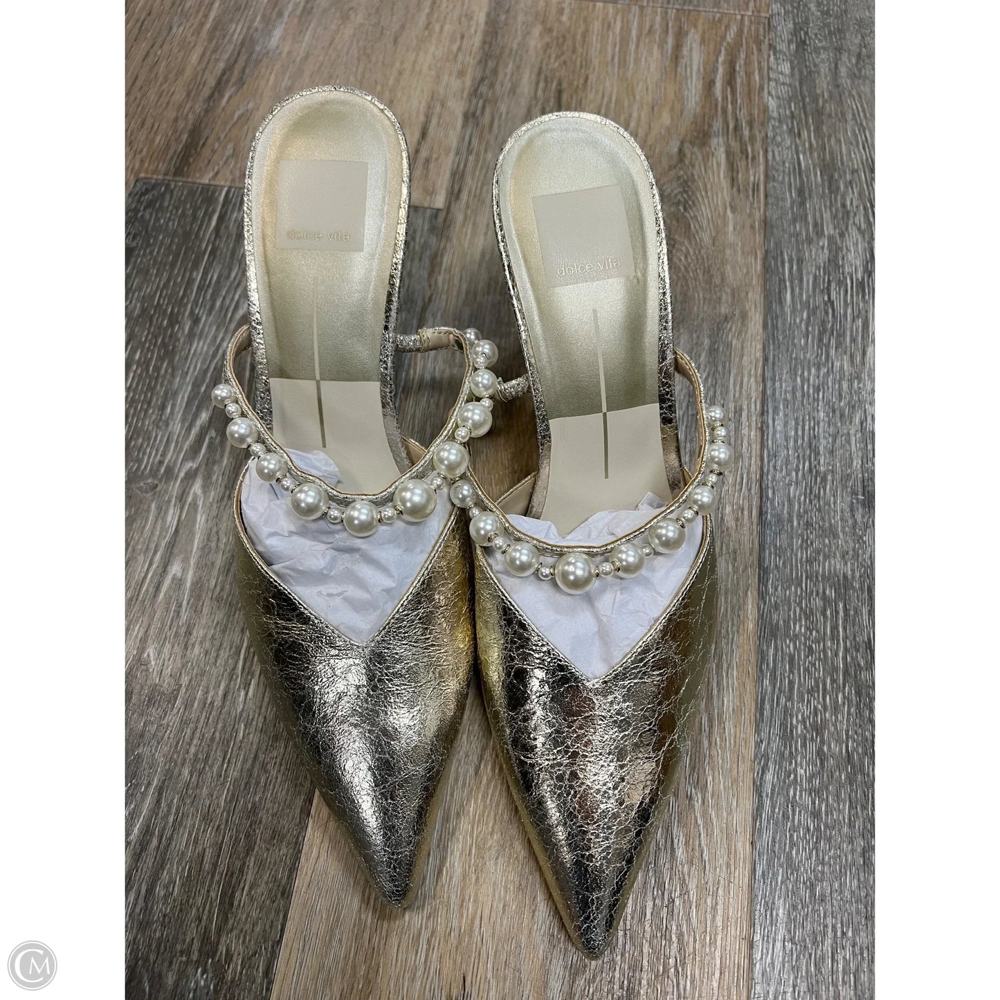 Shoes Heels Stiletto By Dolce Vita In Silver, Size: 8.5