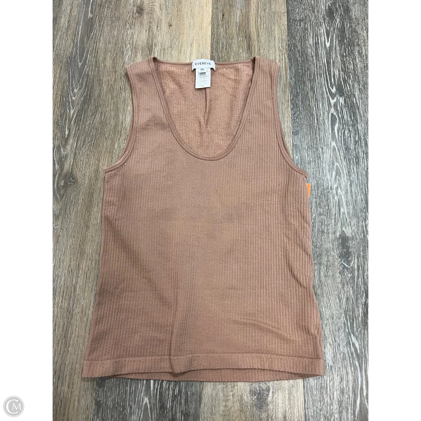 Tank Top By Evereve In Tan, Size: M