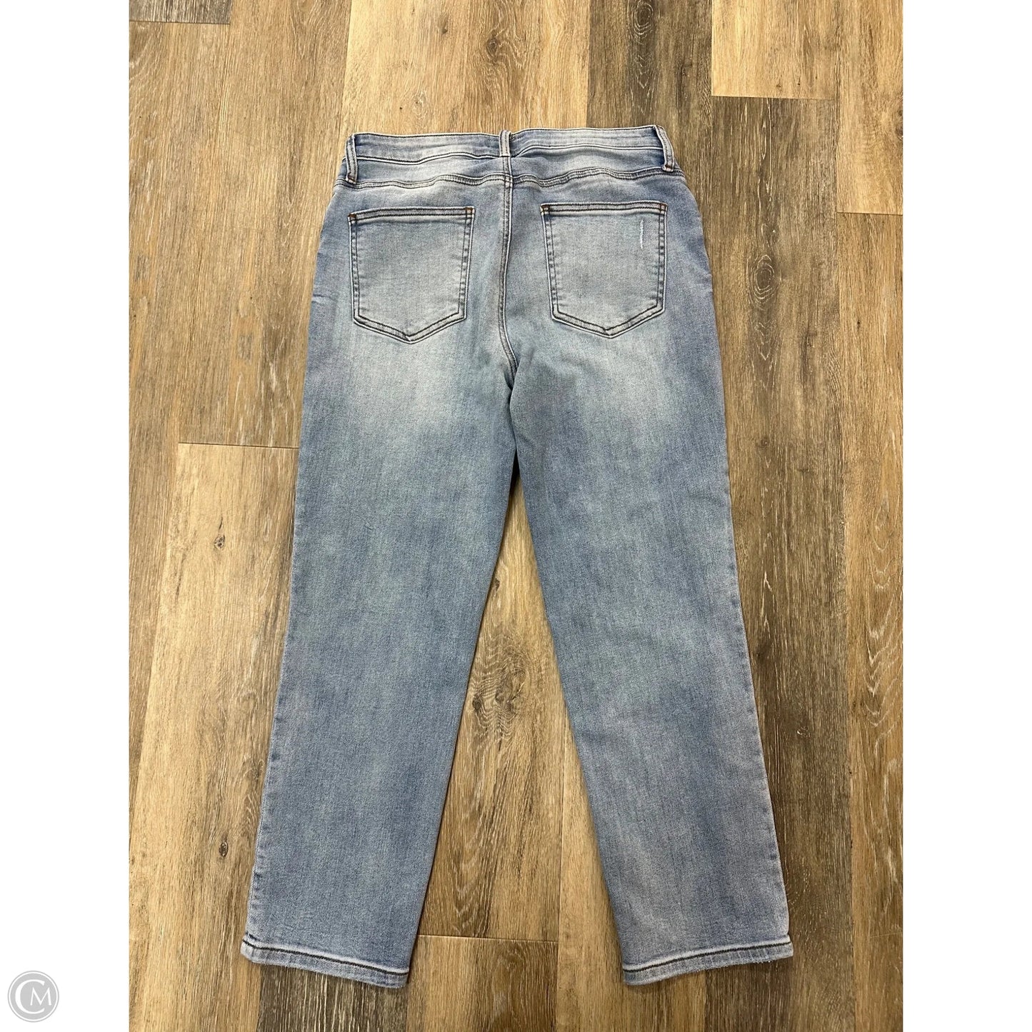 Jeans Straight By Kut In Blue Denim, Size: 10