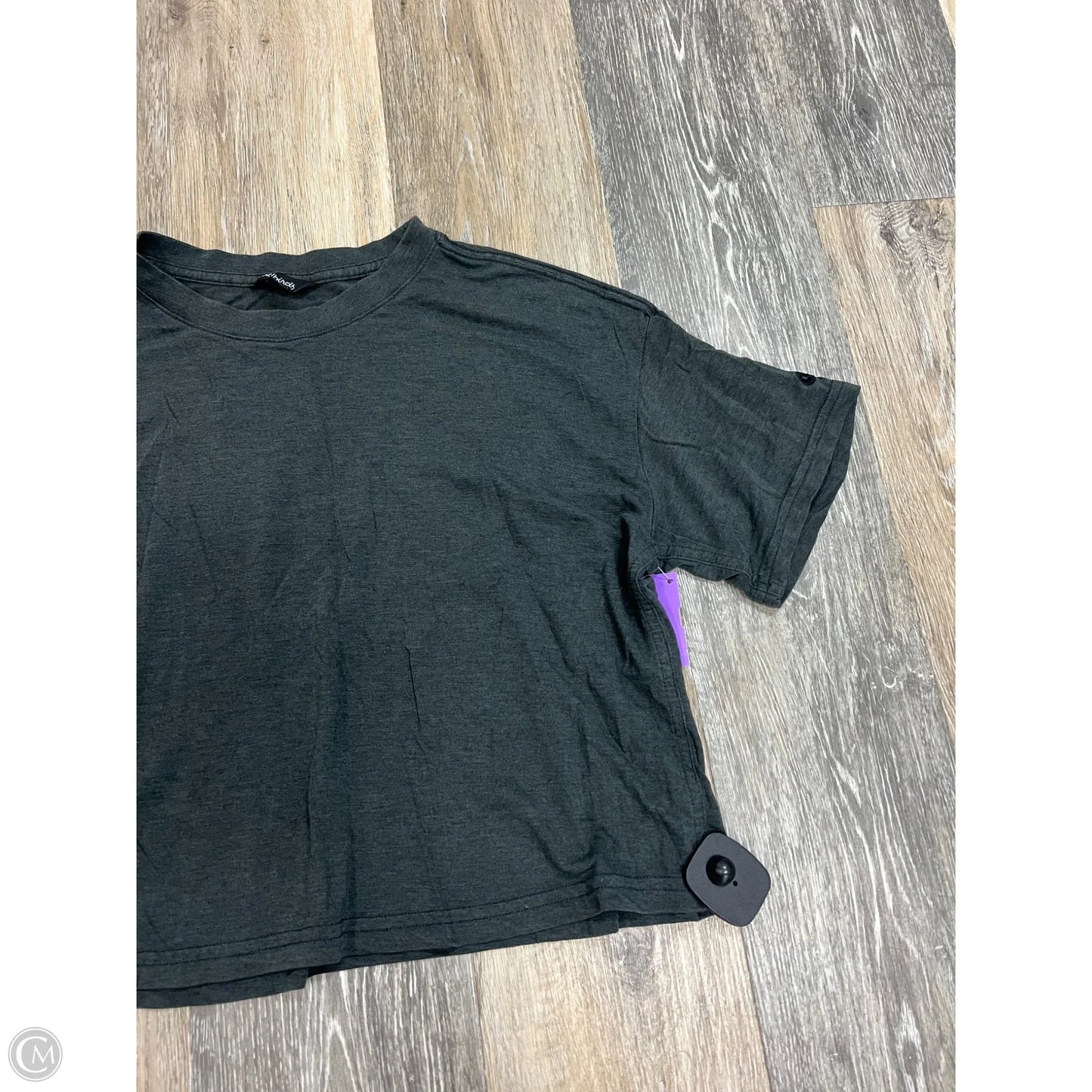 Top Short Sleeve By Allbirds In Grey, Size: Xs