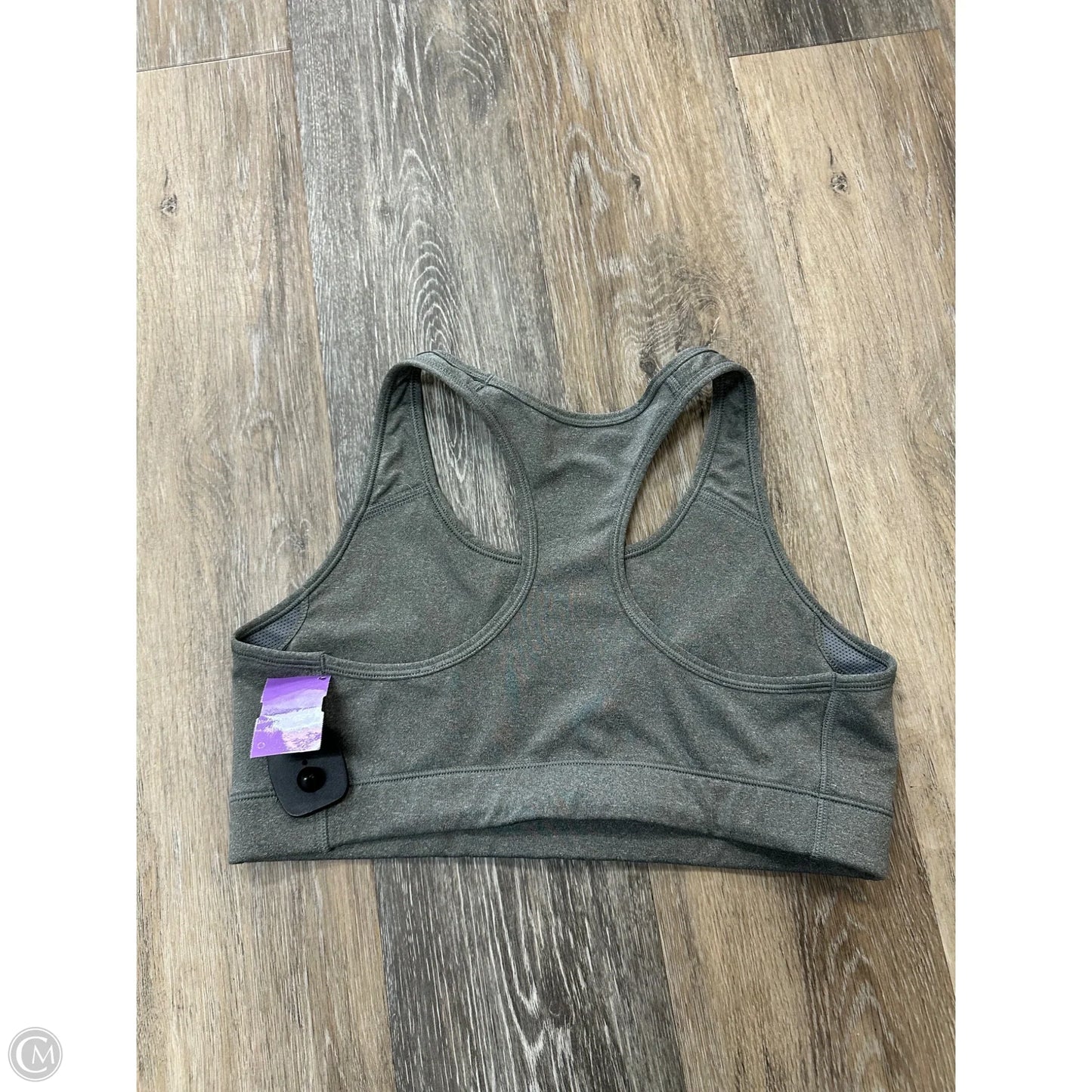 Athletic Bra By Nike Apparel In Grey, Size: L