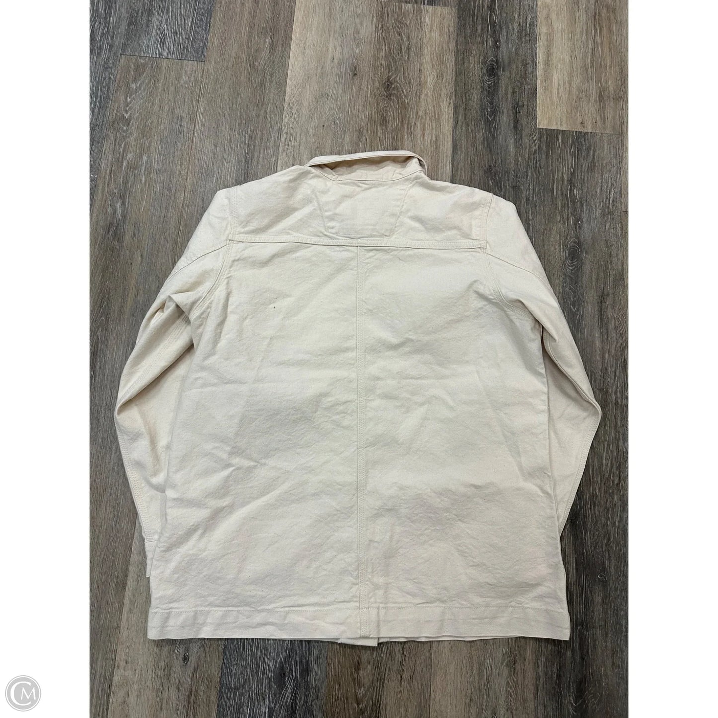 Jacket Other By Carhartt In Cream Denim, Size: L