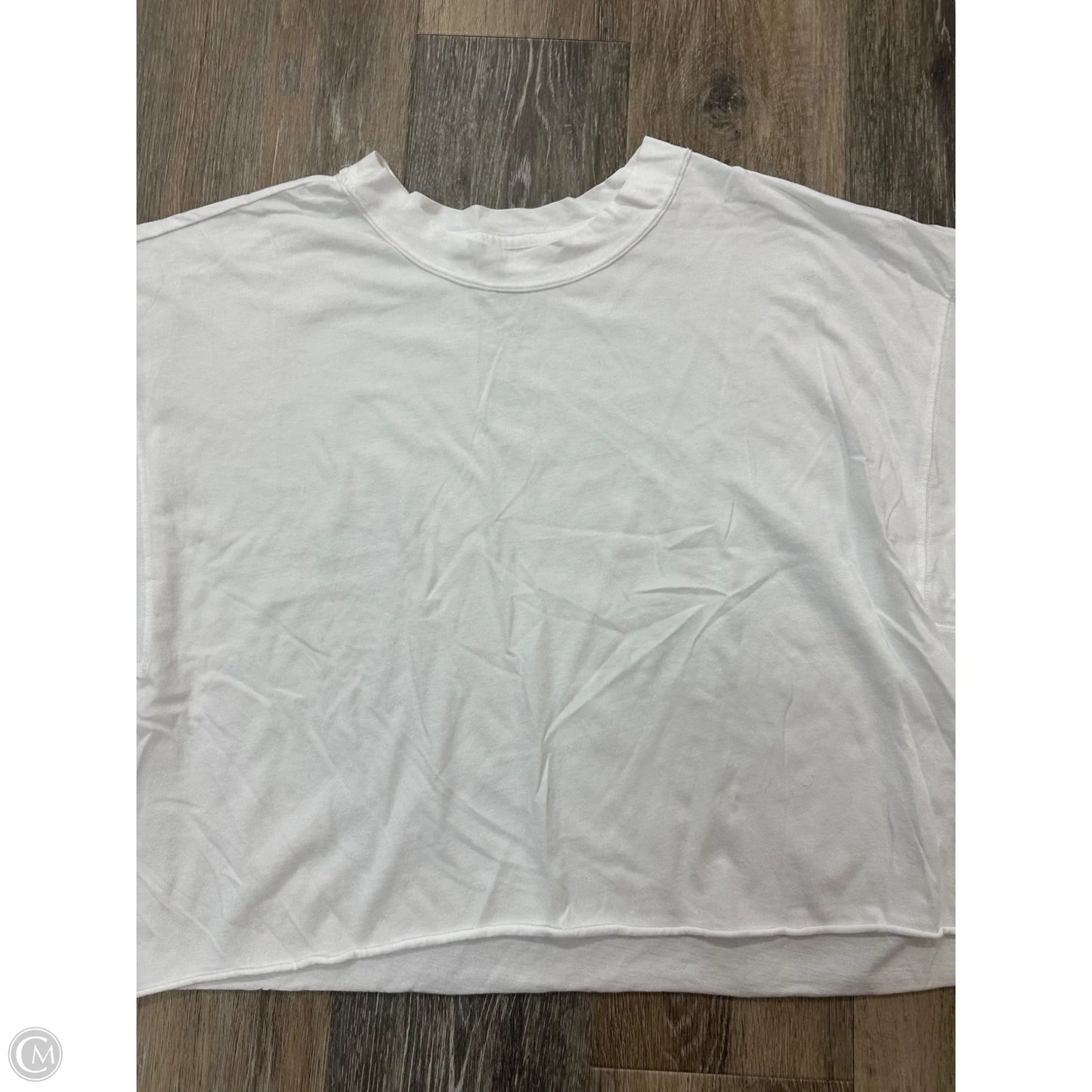 Top Short Sleeve By Free People In White, Size: M
