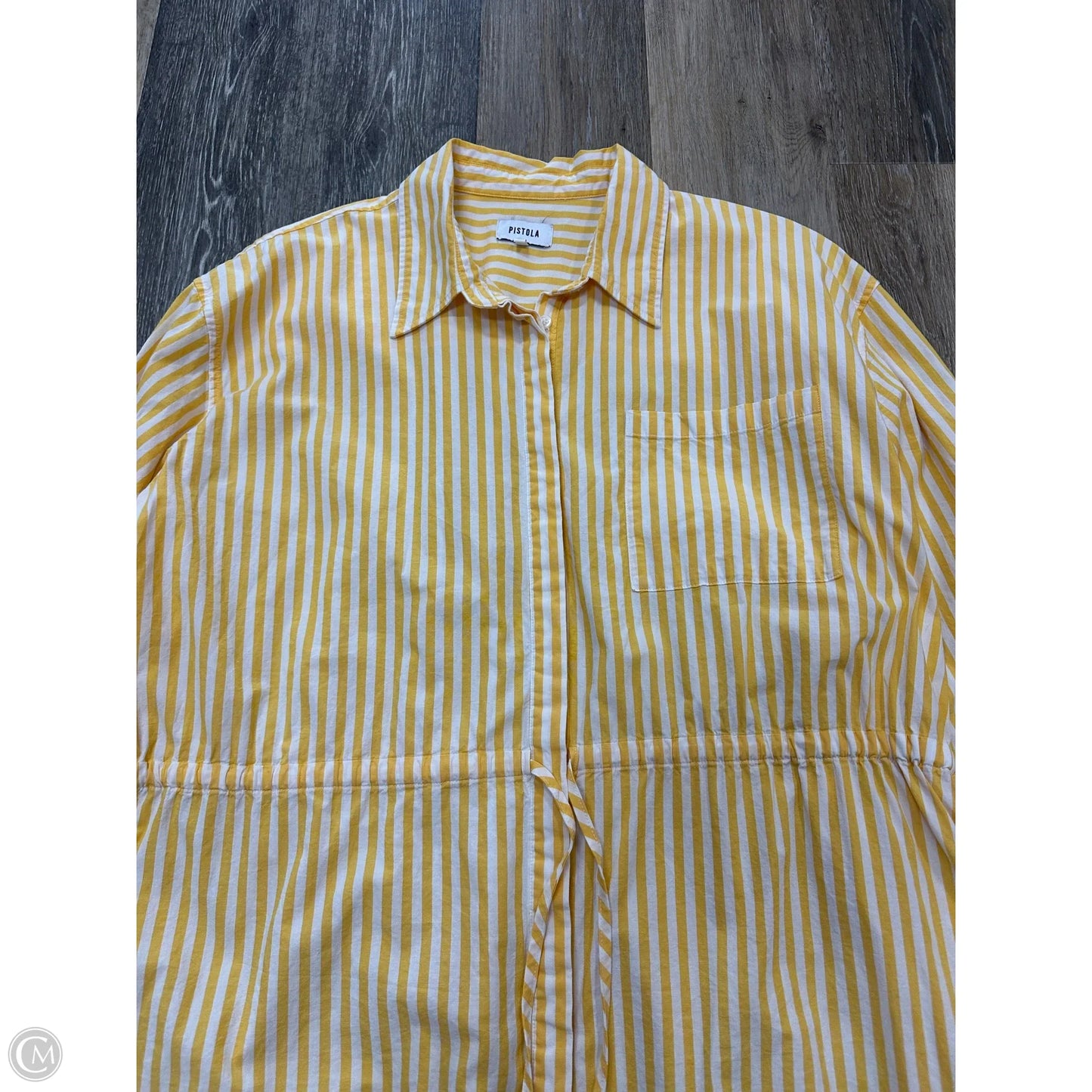 Dress Casual Short By Pistola In Yellow, Size: L