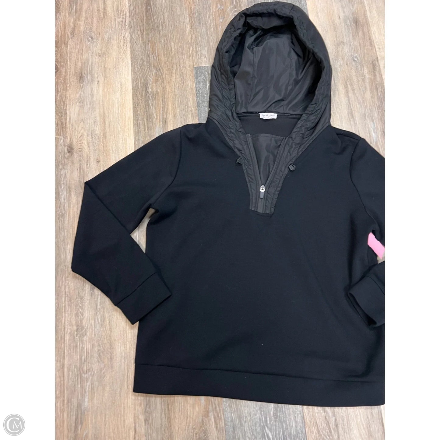 Sweatshirt By Tribal In Black, Size: M