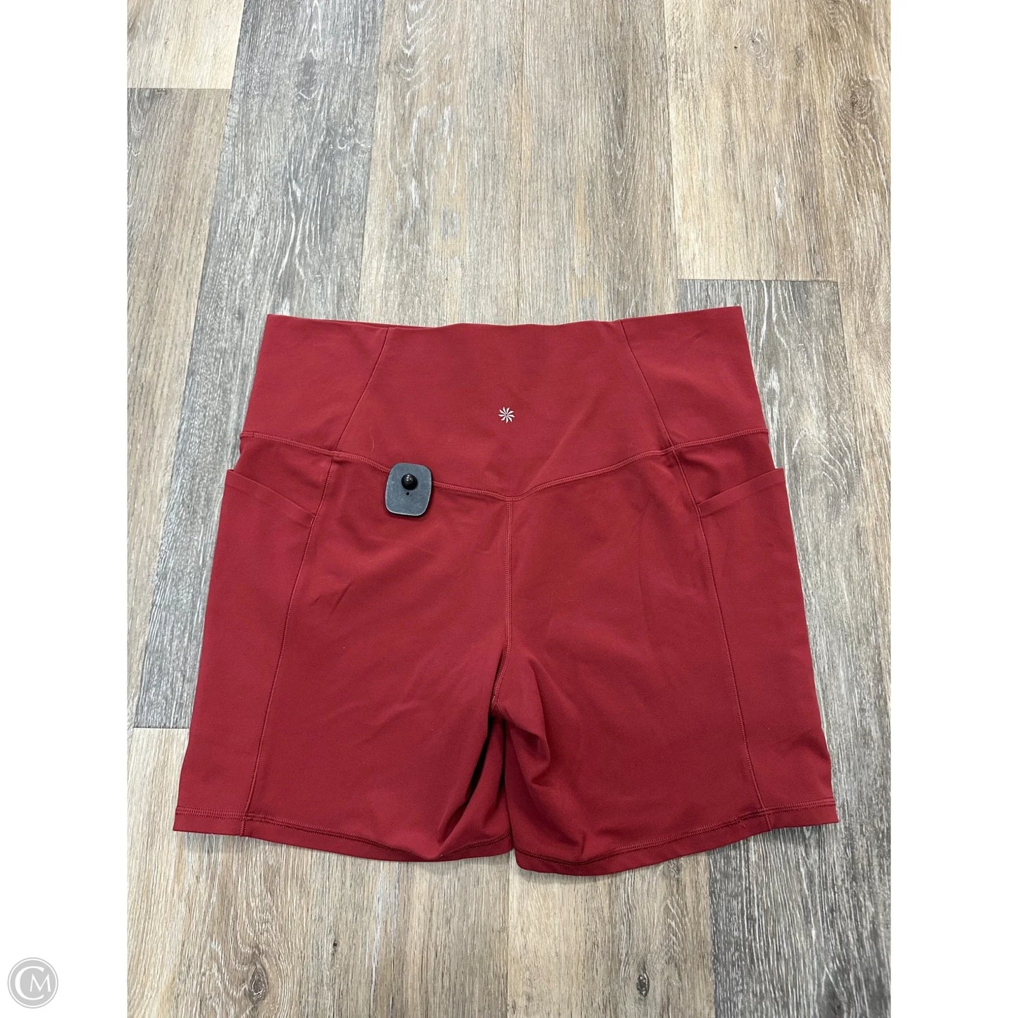 Athletic Shorts By Athleta In Red, Size: 2x