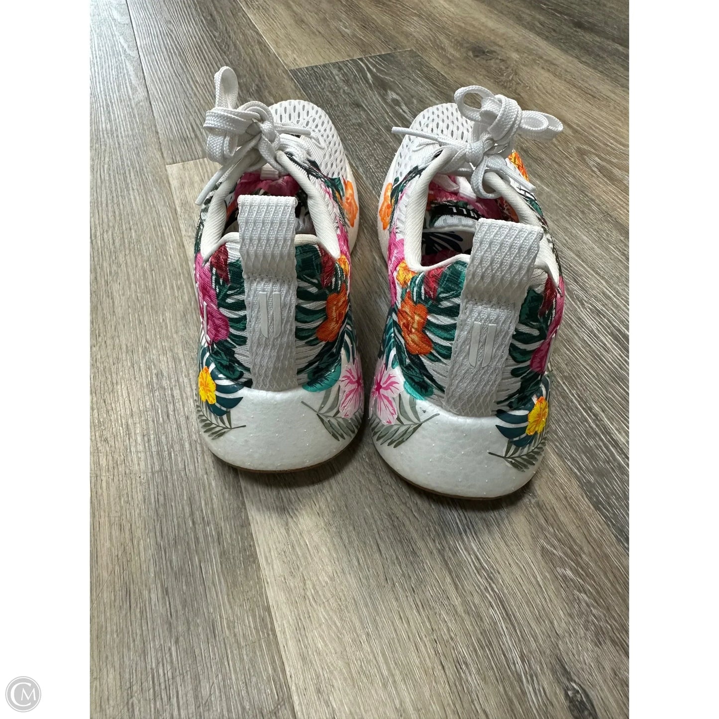 Shoes Athletic By Nobull In Floral Print, Size: 8.5