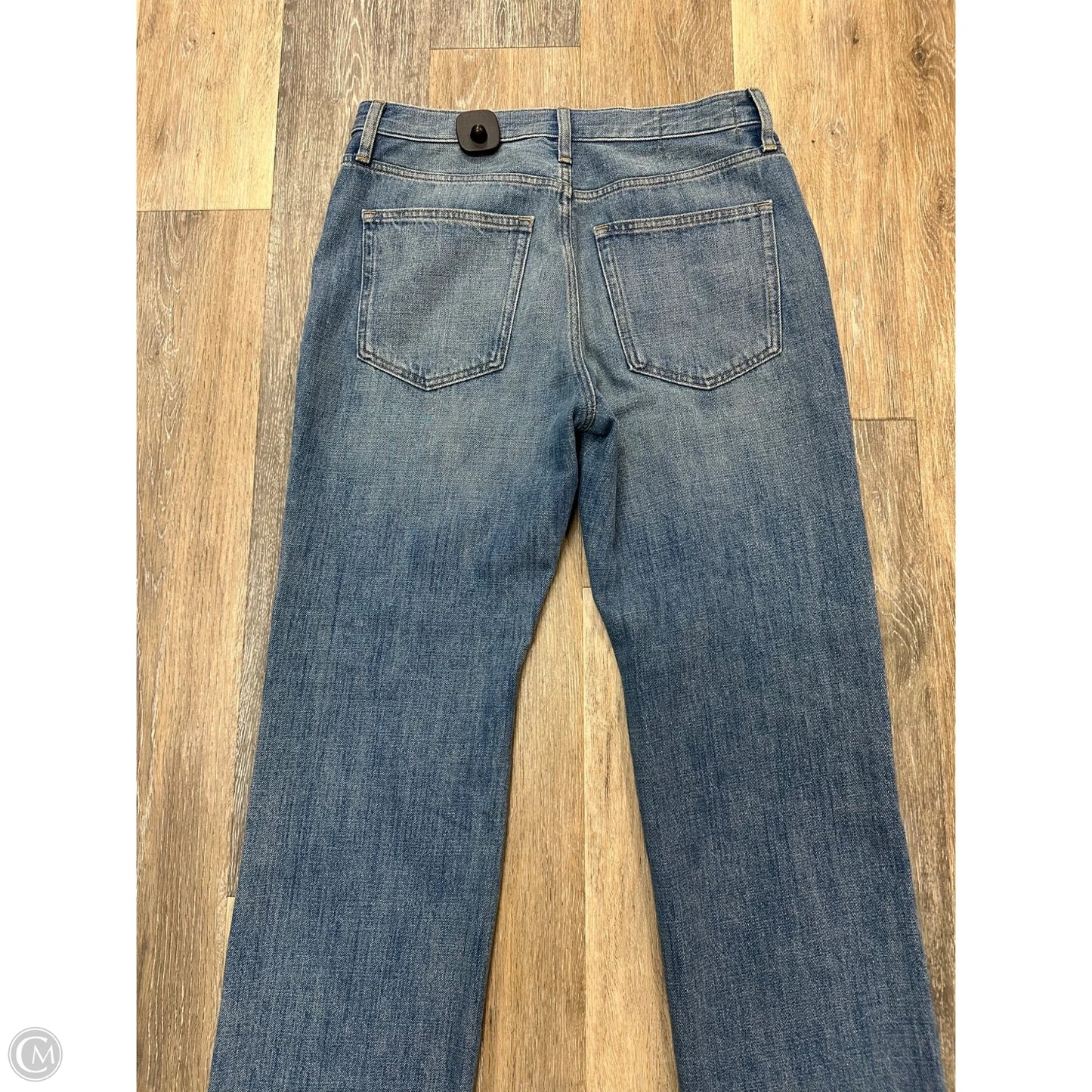 Jeans Straight By J. Crew In Blue Denim, Size: 4