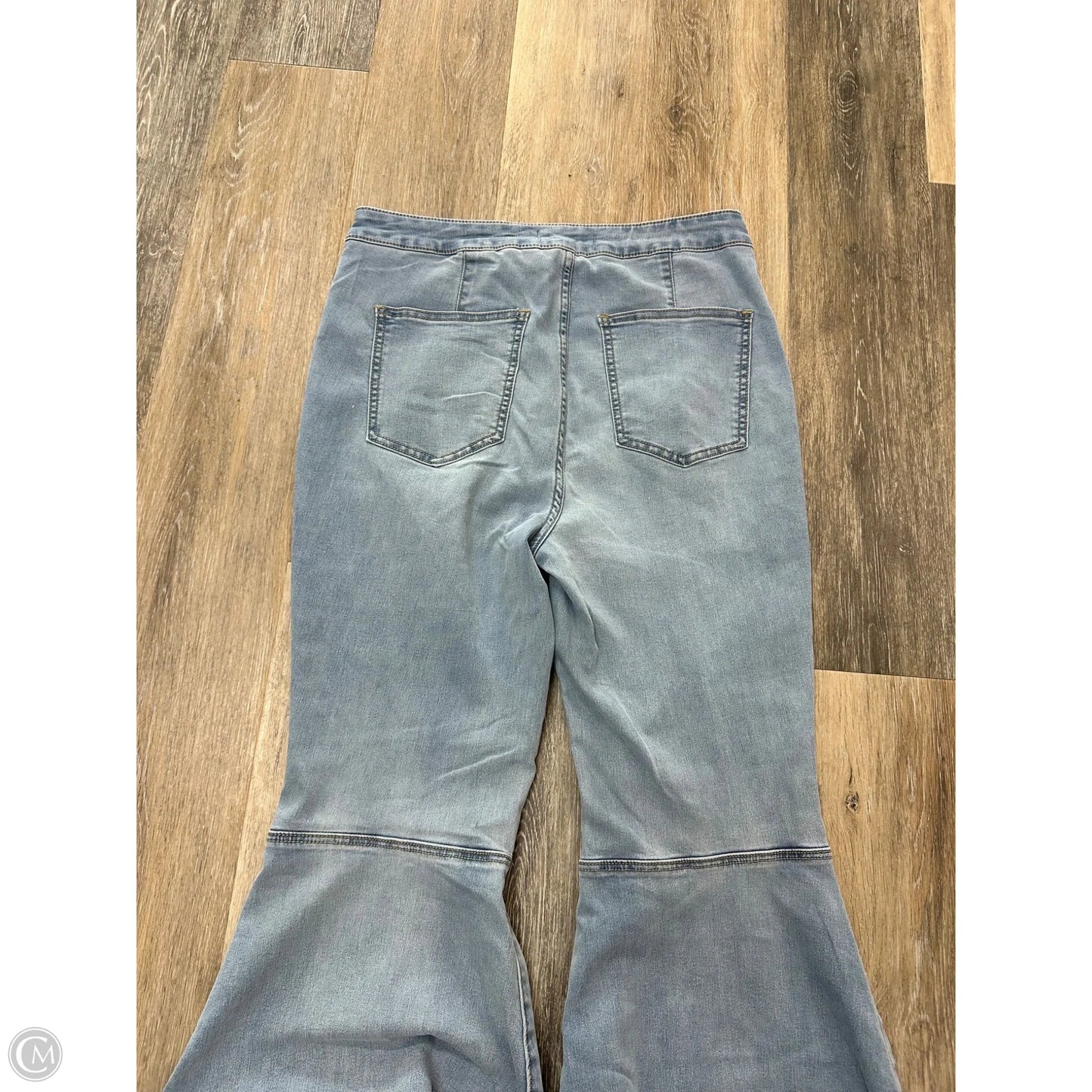 Jeans Flared By We The Free In Blue Denim, Size: 14