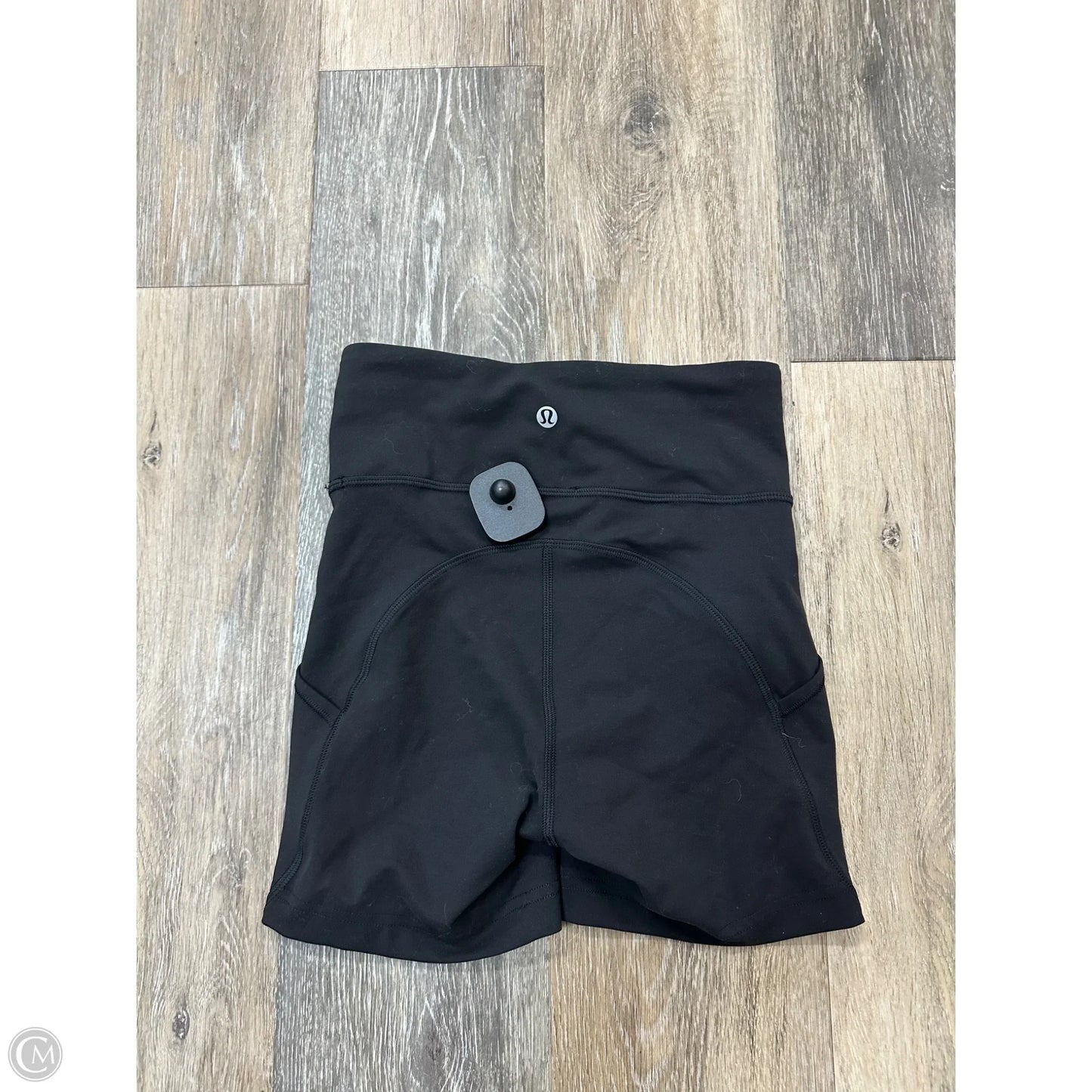 Athletic Shorts By Lululemon In Black, Size: 2