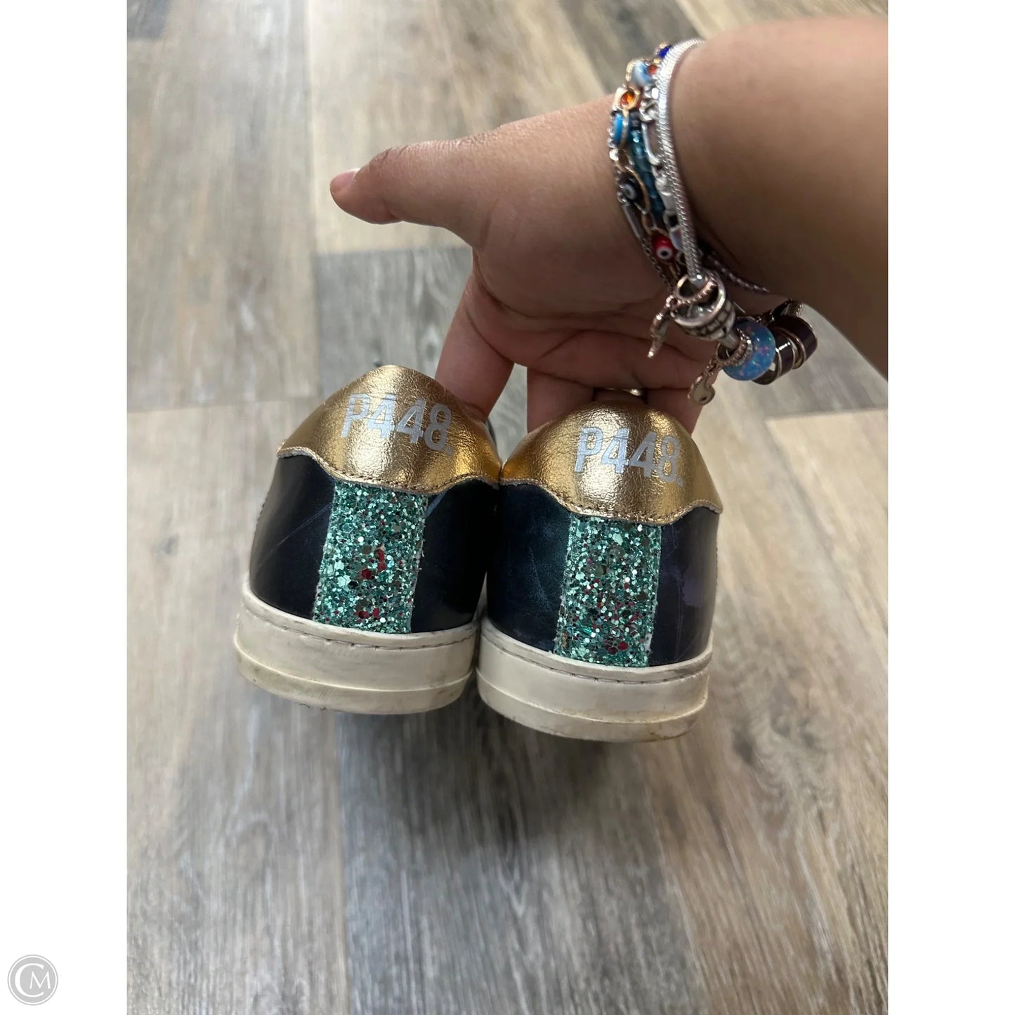 Shoes Sneakers By P448 In Blue, Size: 8