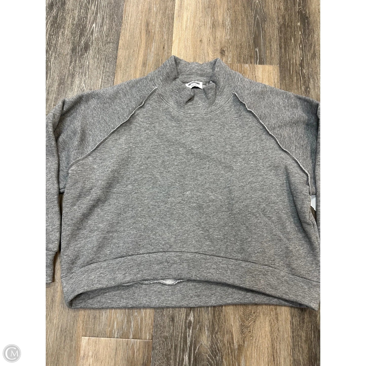Sweatshirt Collar By LNA Clothing In Grey, Size: Xl