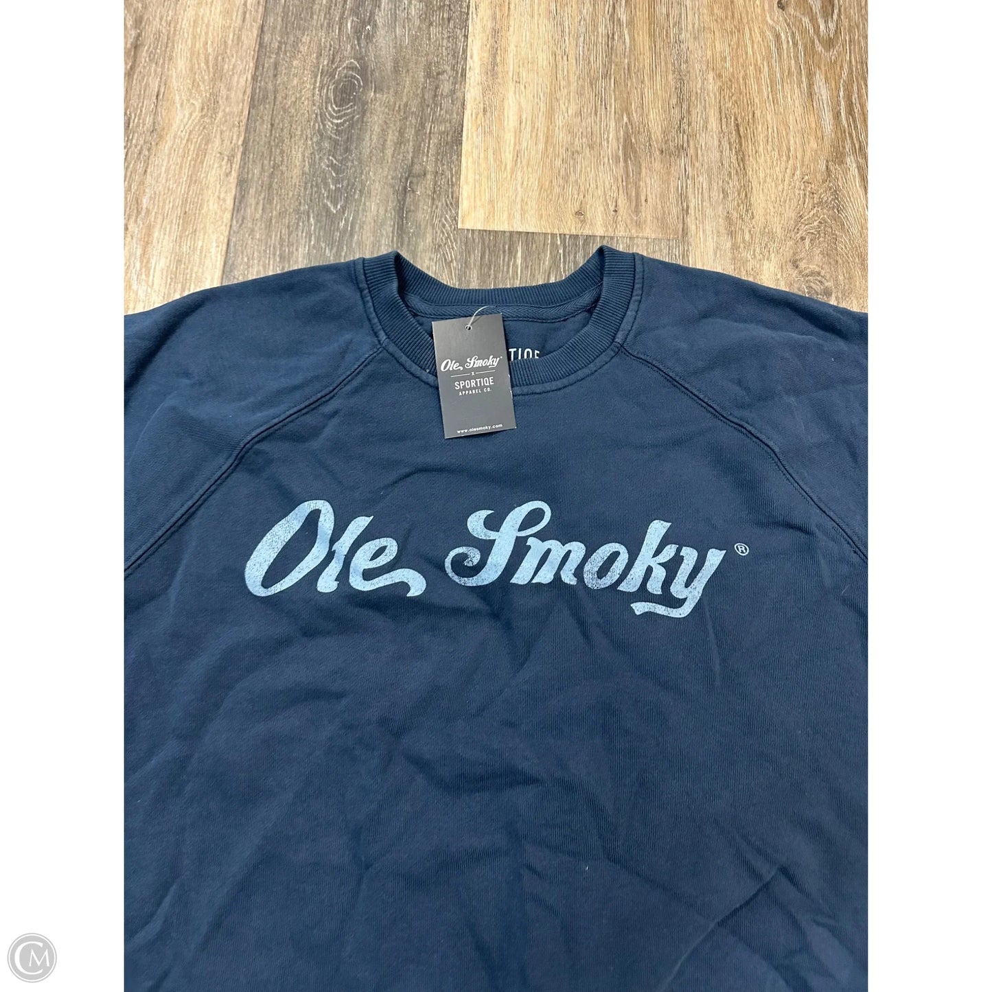 Sweatshirt Crewneck By Ole Smoky In Blue, Size: S