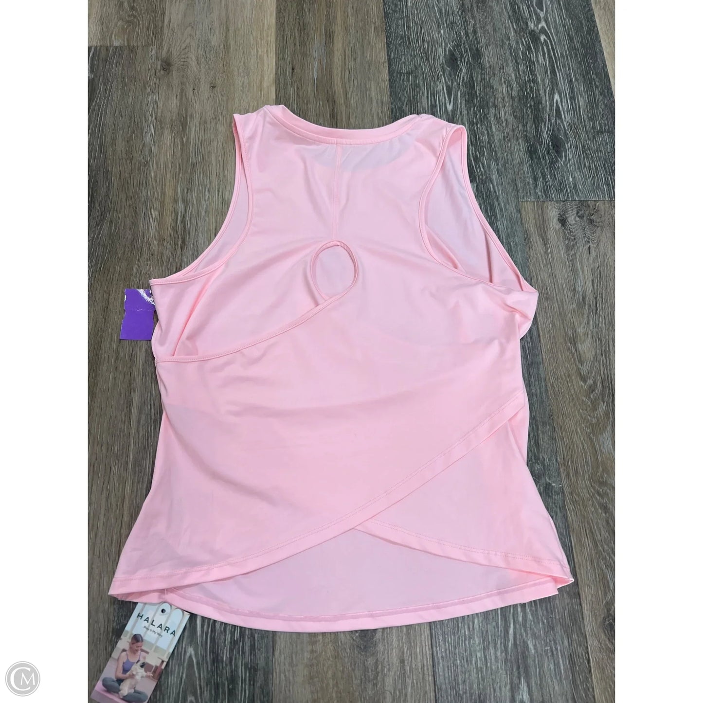 Athletic Tank Top By Halara In Pink, Size: L