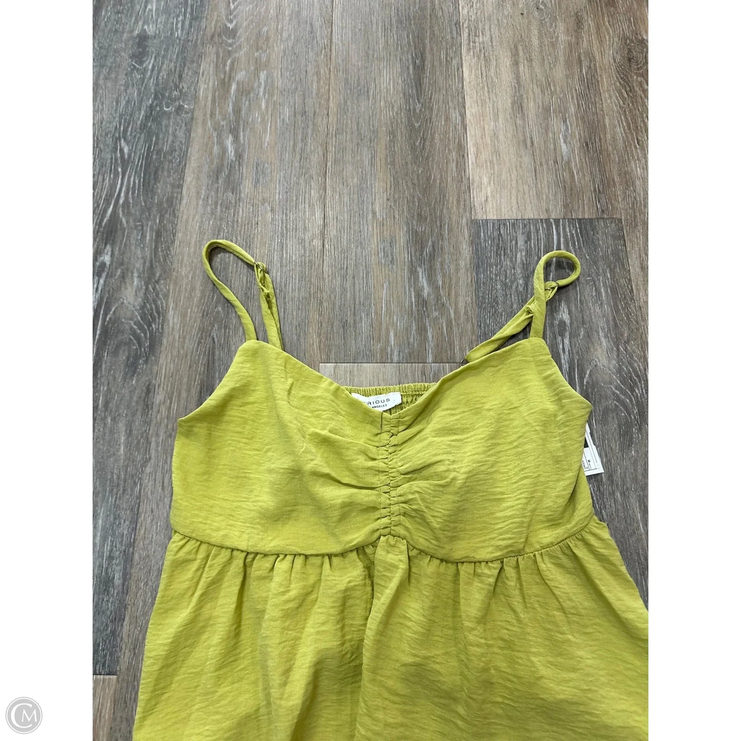 Tank Top By Kirious In Green, Size: M