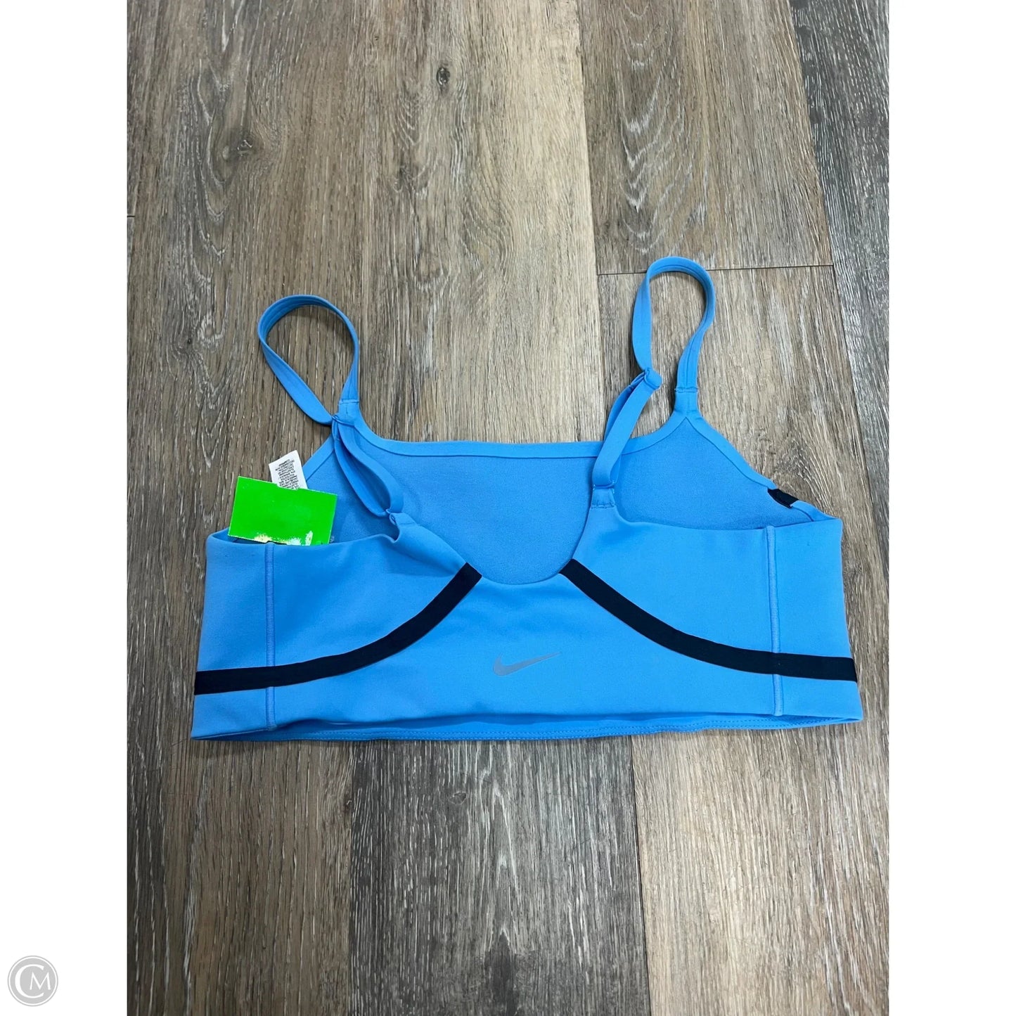 Athletic Bra By Nike In Blue, Size: M