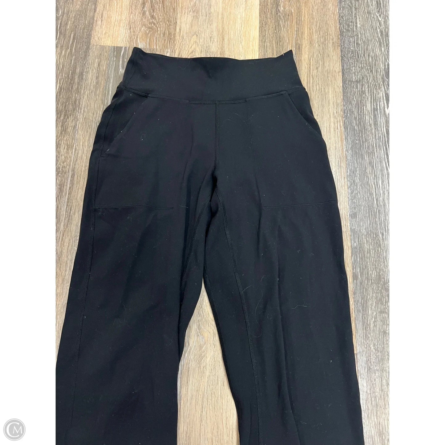 Athletic Pants By Lululemon In Black, Size: 4