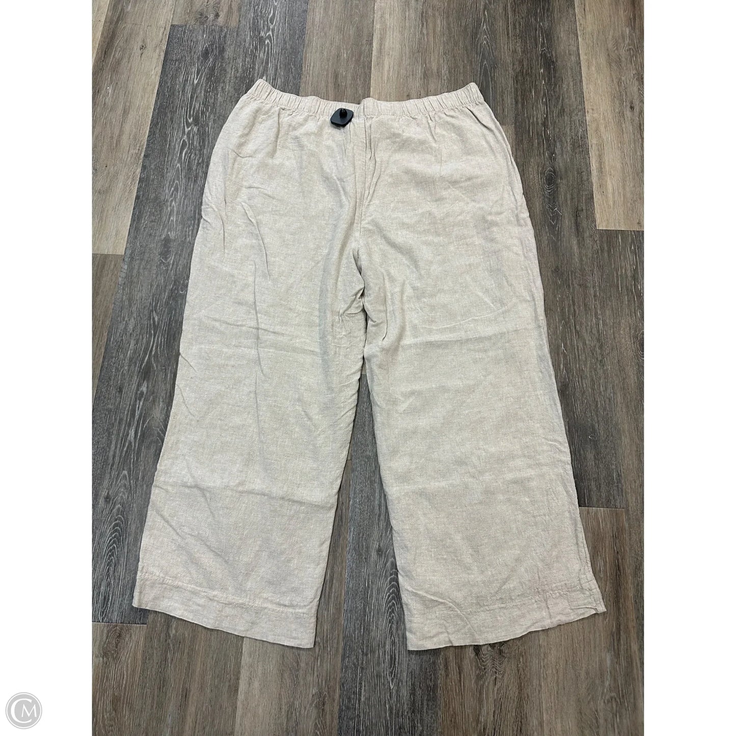 Pants Linen By Abercrombie And Fitch In Cream, Size: 2x