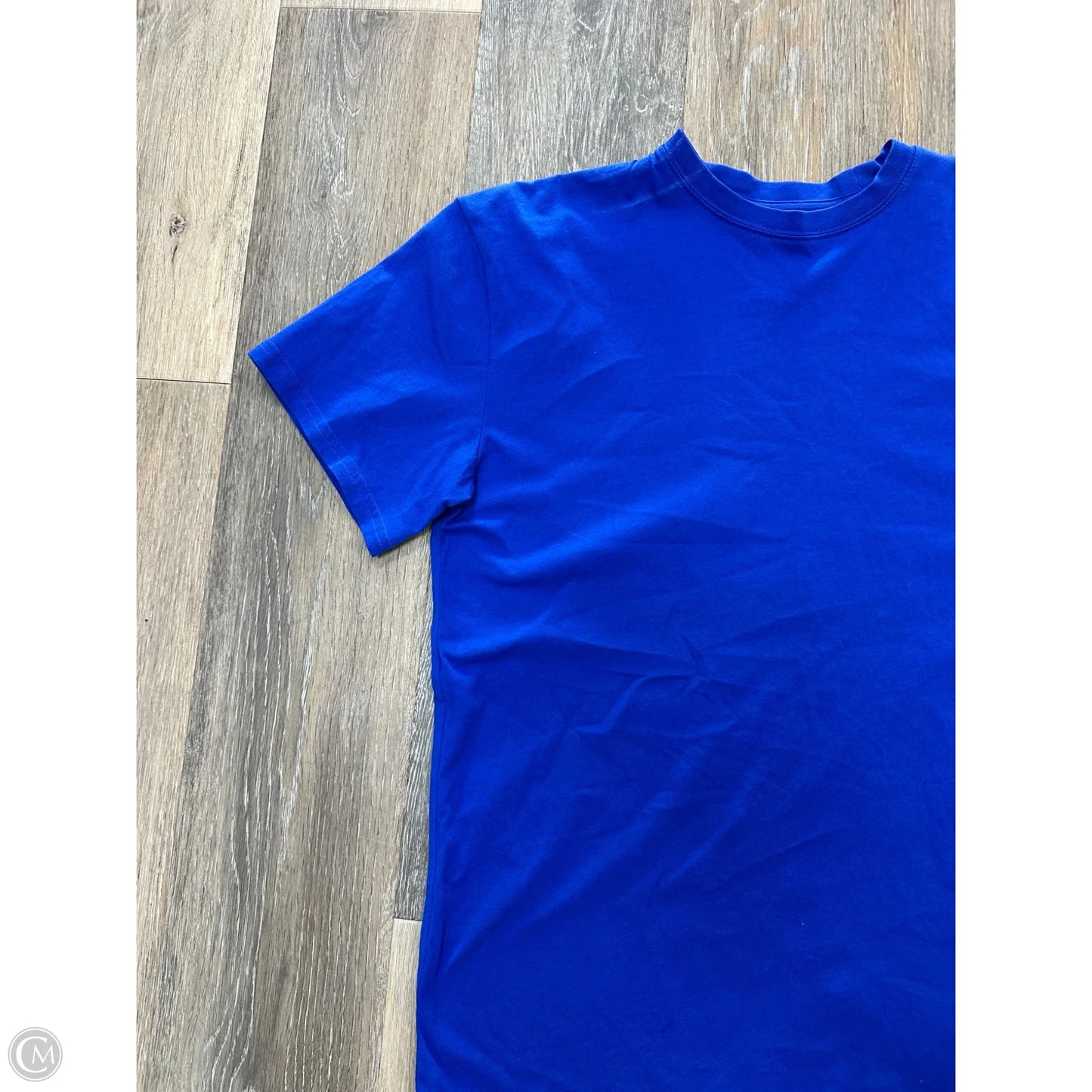 Athletic Top Short Sleeve By Athleta In Blue, Size: Xs