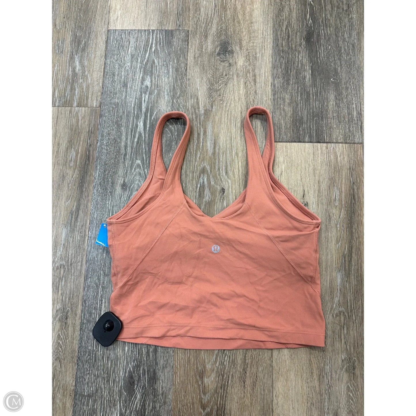 Athletic Tank Top By Lululemon In Orange, Size: 6
