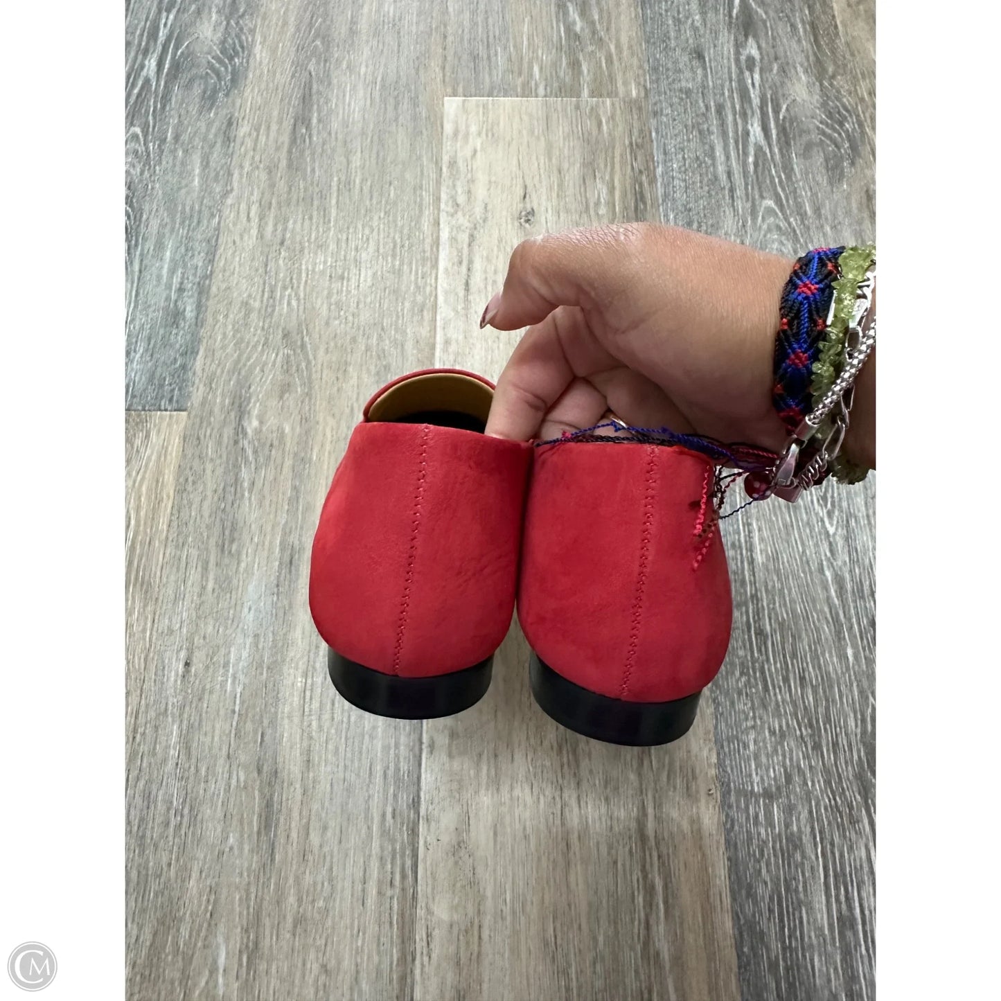 Shoes Flats By Jack Erwin In Red, Size: 7.5