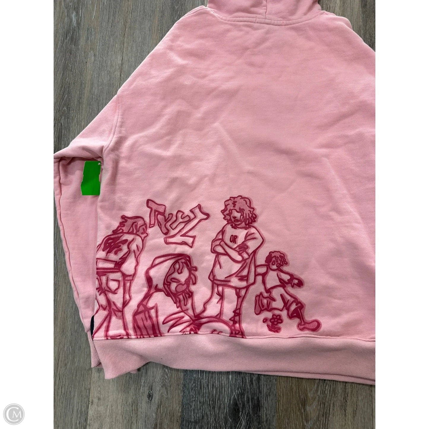 Sweatshirt Hoodie By Aelfric Eden In Pink, Size: M