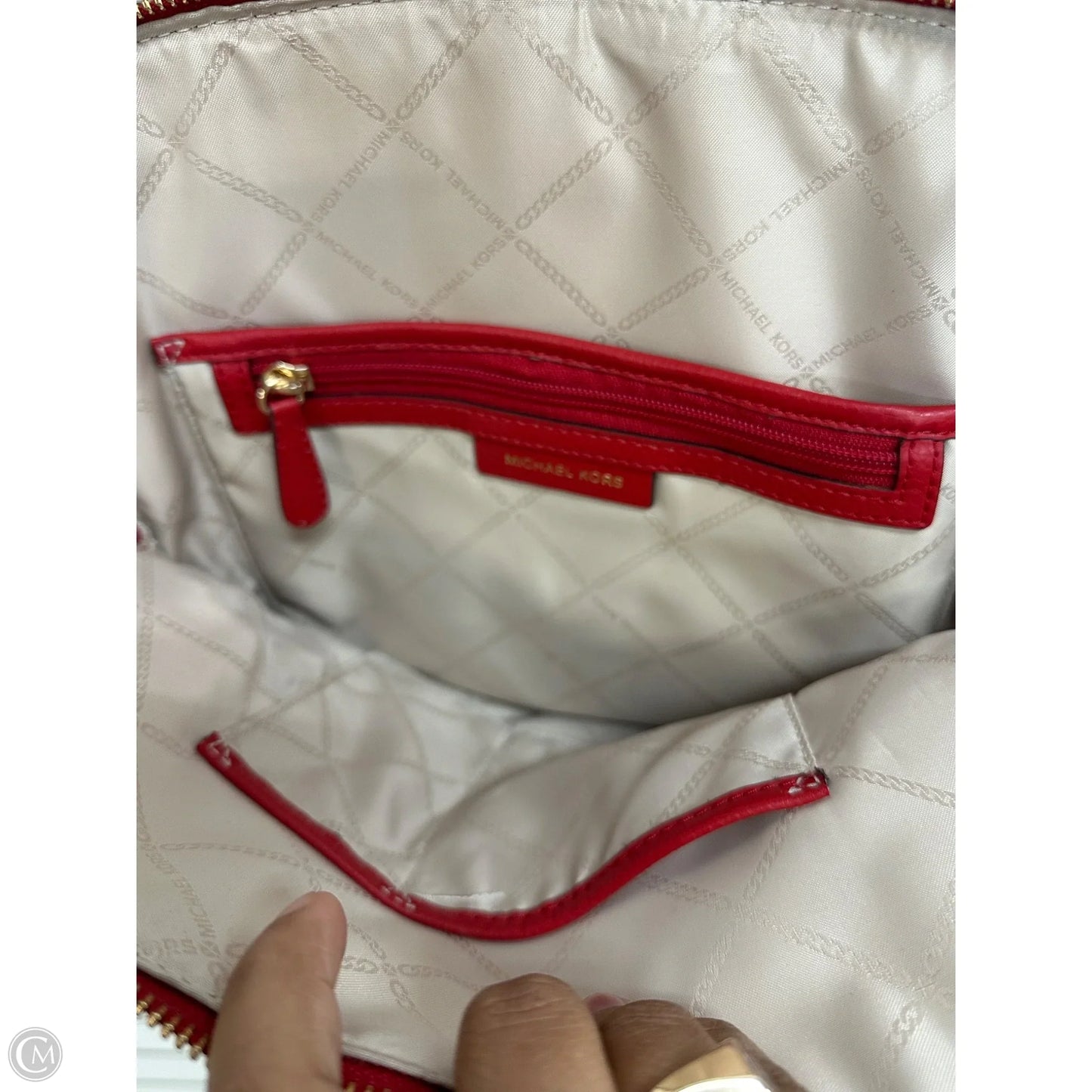 Backpack Designer By Michael Kors, Size: Medium