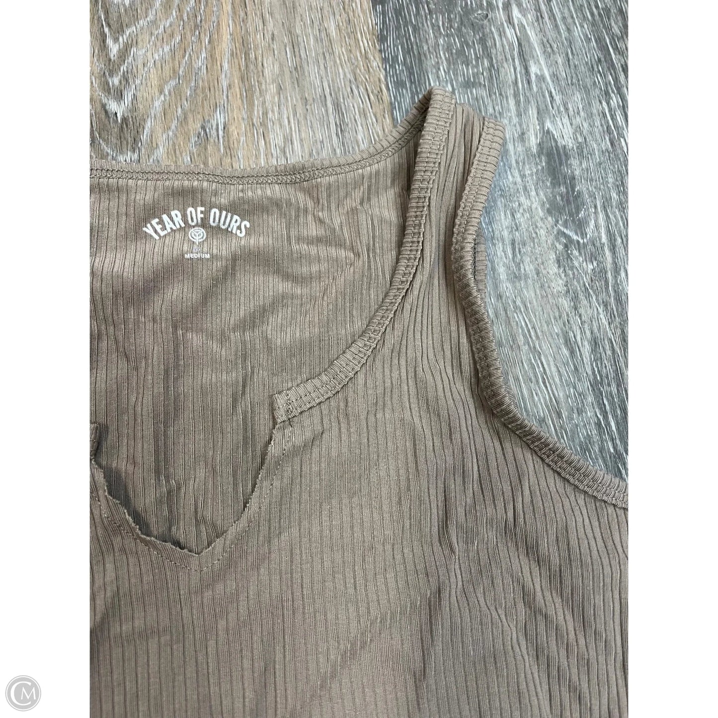 Tank Top By Year Of Ours In Tan, Size: M