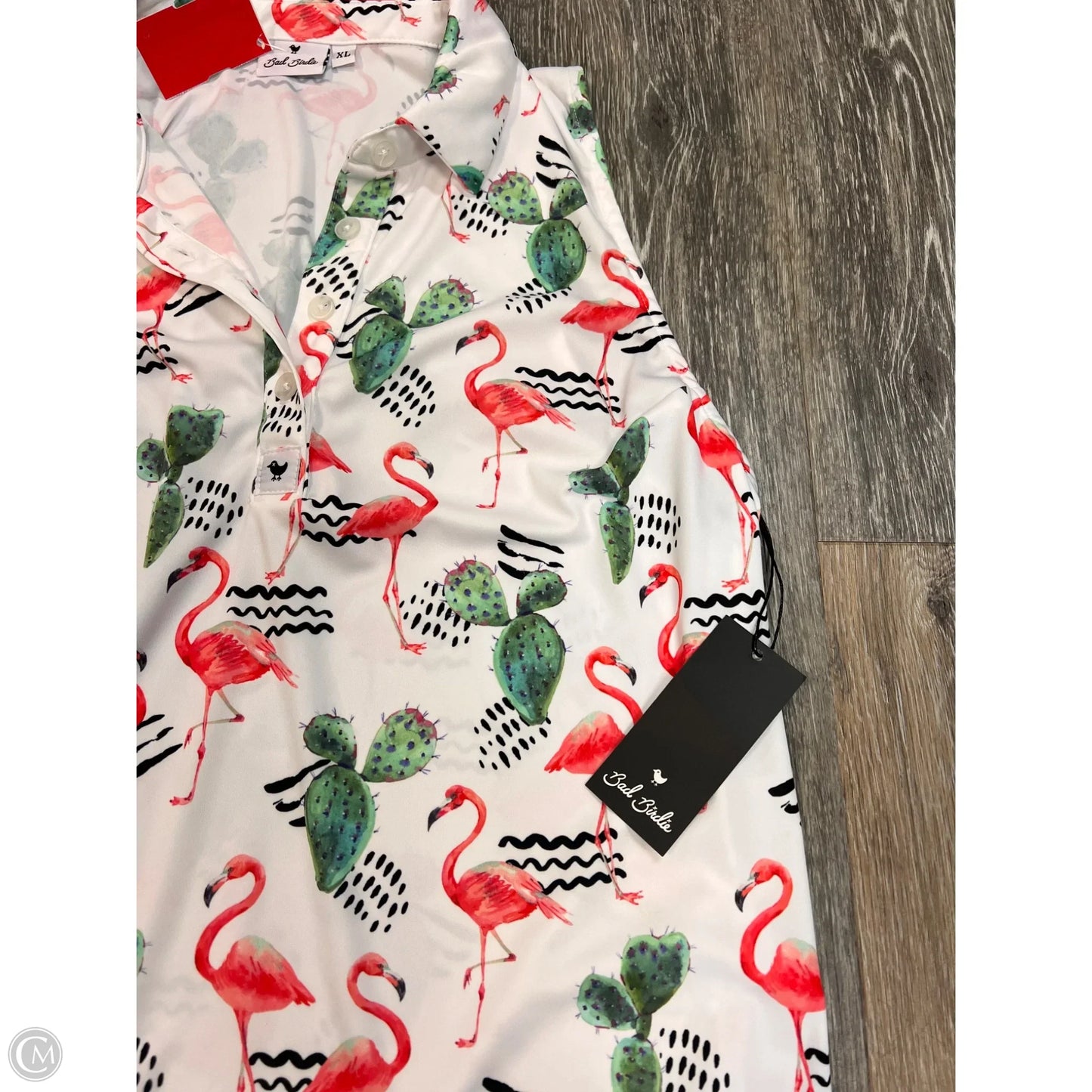 Athletic Tank Top By Bad Birdie In White, Size: Xl