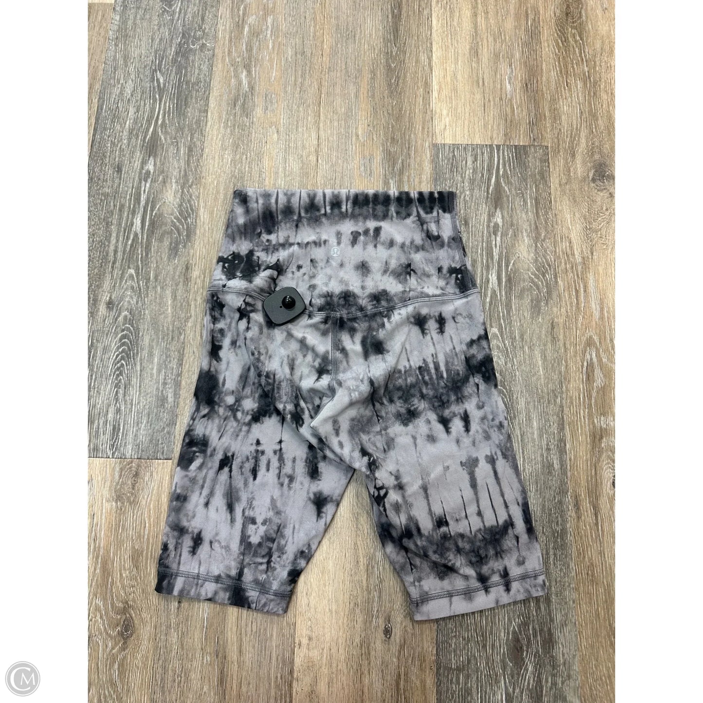 Athletic Shorts By Lululemon In Tie Dye Print, Size: 6