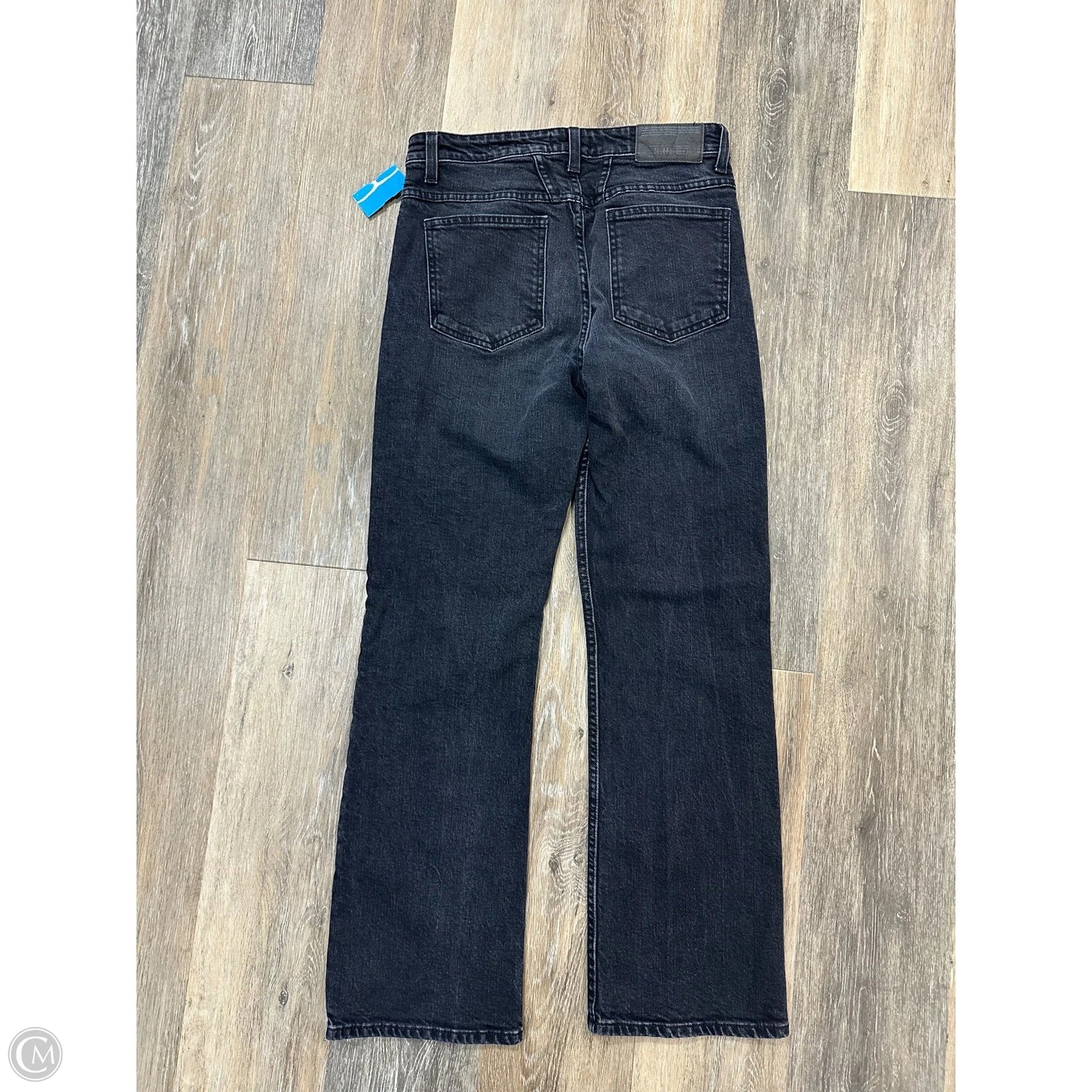Jeans Straight By Closed In Black Denim, Size: 4