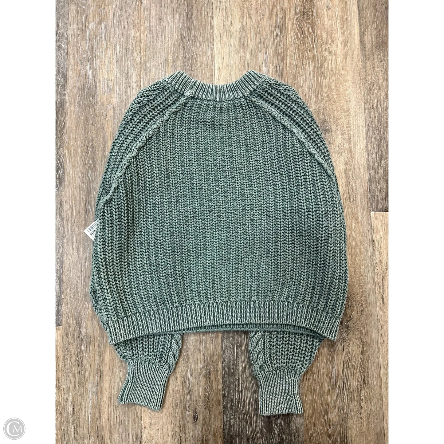 Sweater By Free People In Green, Size: Xs