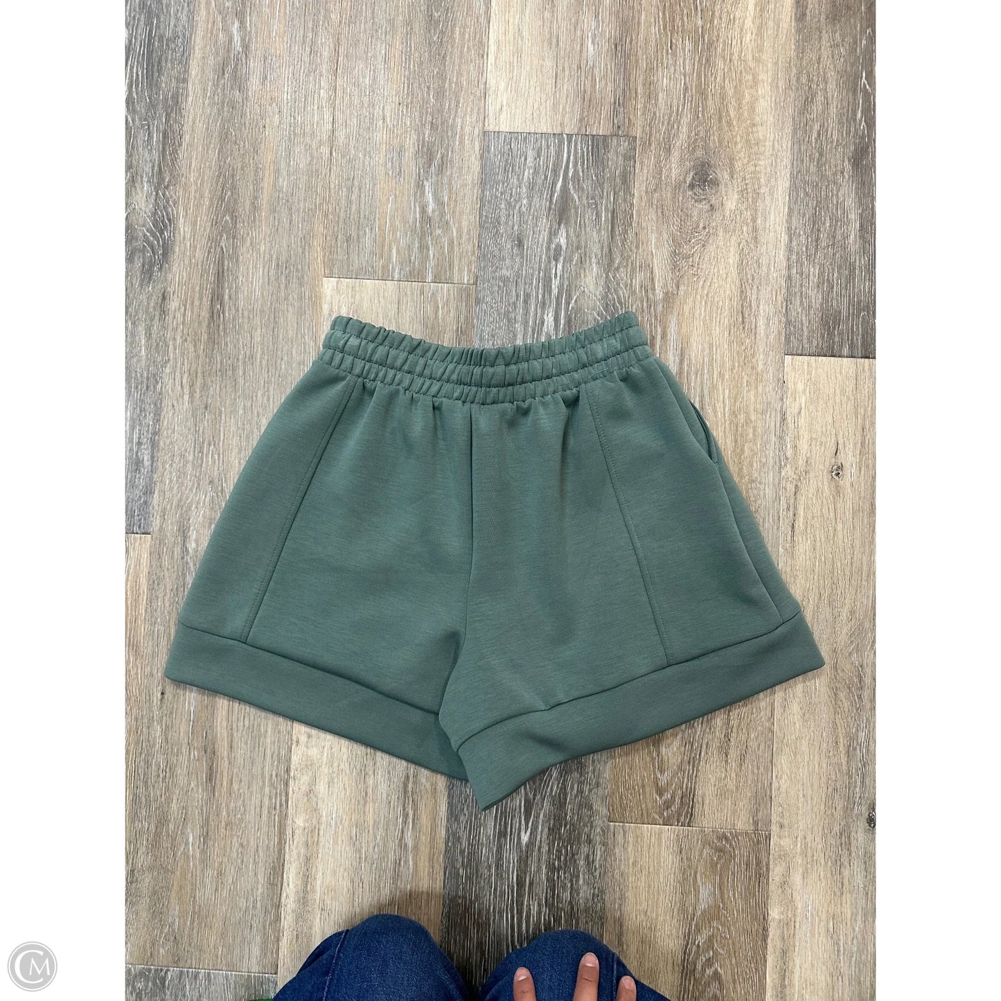 Athletic Shorts By Rae Mode In Green, Size: S