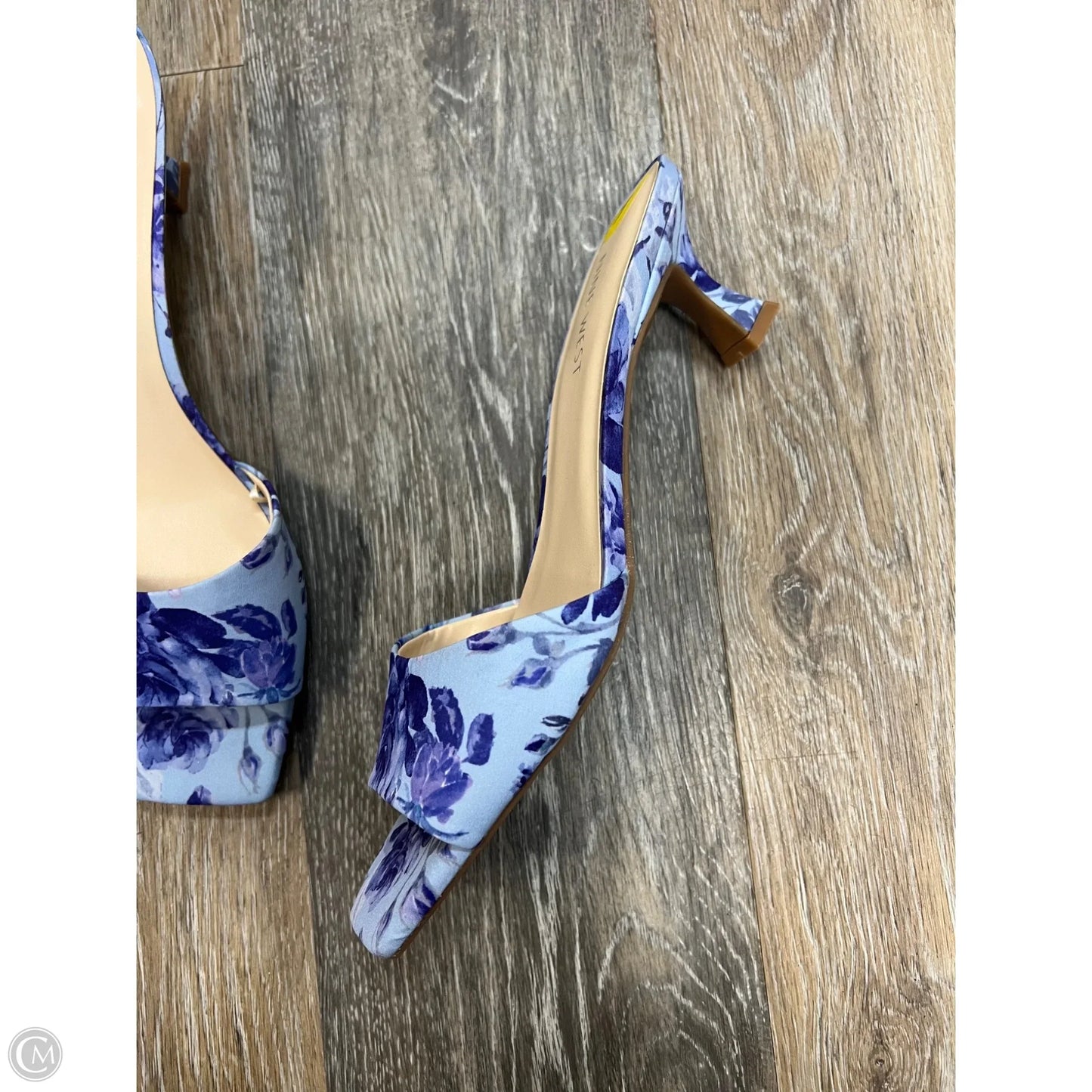 Shoes Heels Kitten By Nine West In Purple, Size: 9