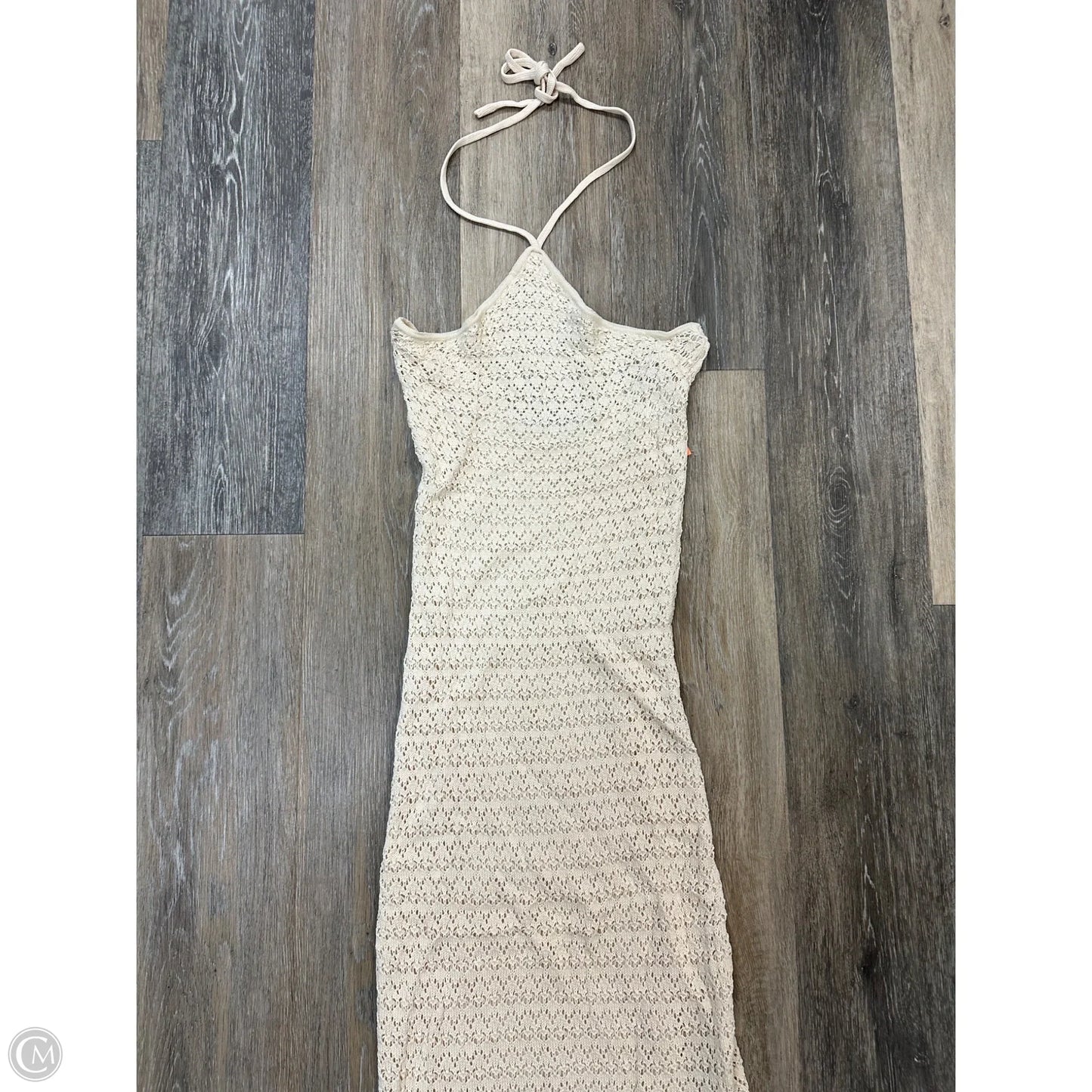 Dress Casual Maxi By Emprada In Cream, Size: L