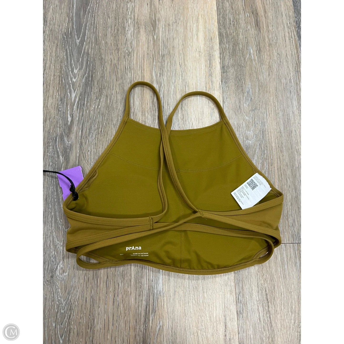 Athletic Bra By Prana In Yellow, Size: S