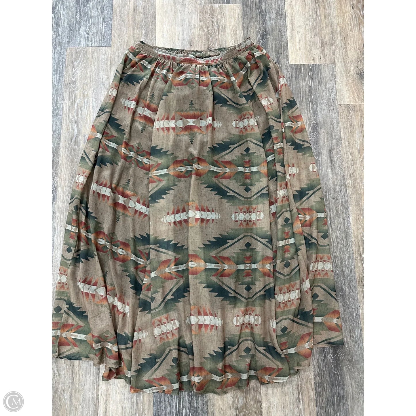 Skirt Maxi By Tasha Polizzi In Green, Size: L