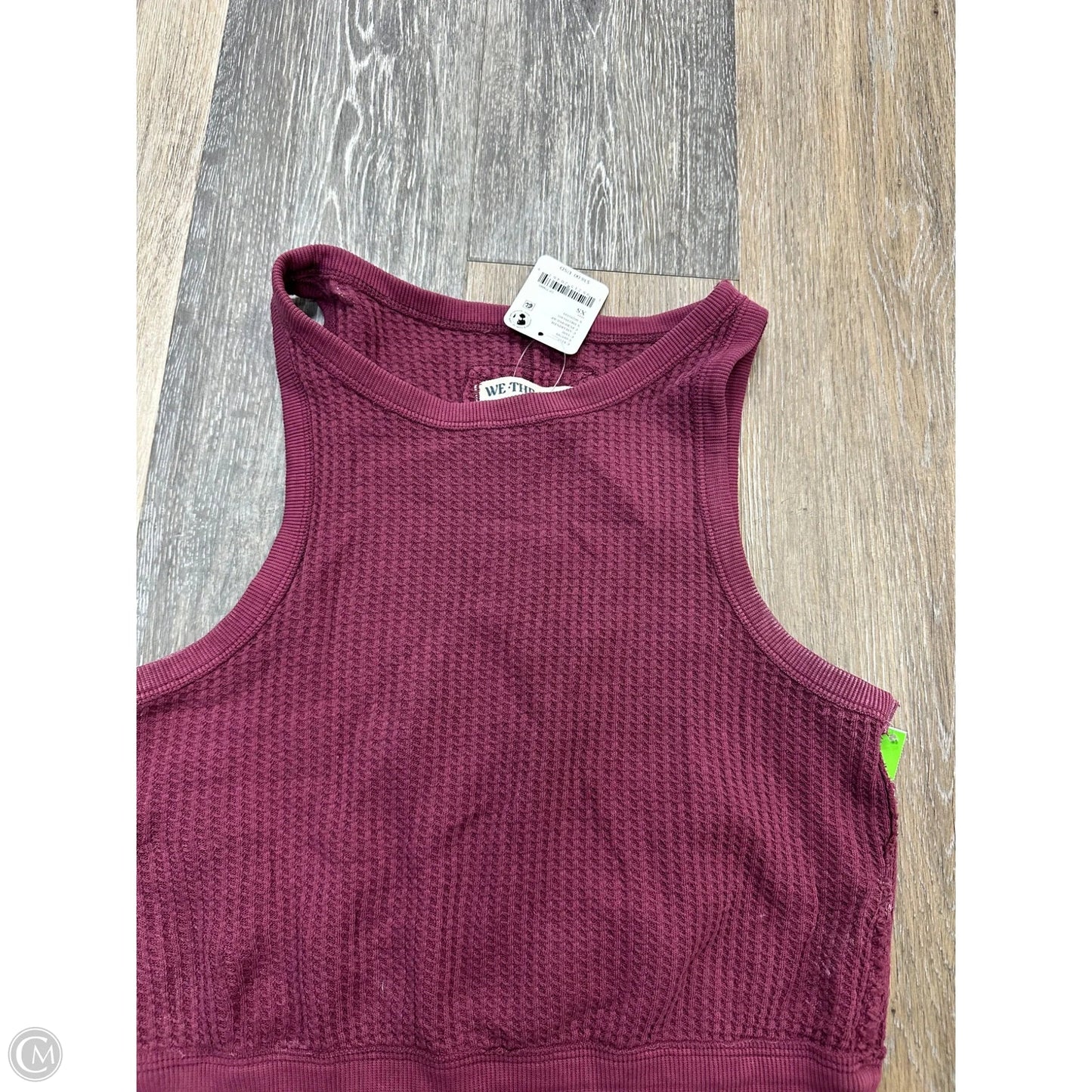 Tank Top By We The Free In Maroon, Size: Xs