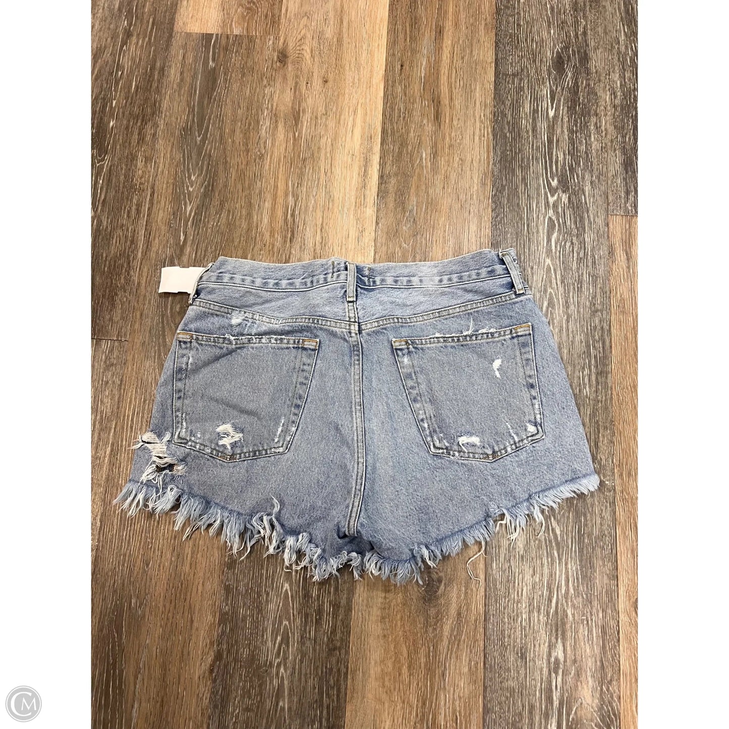 Shorts By Agolde In Blue Denim, Size: 8