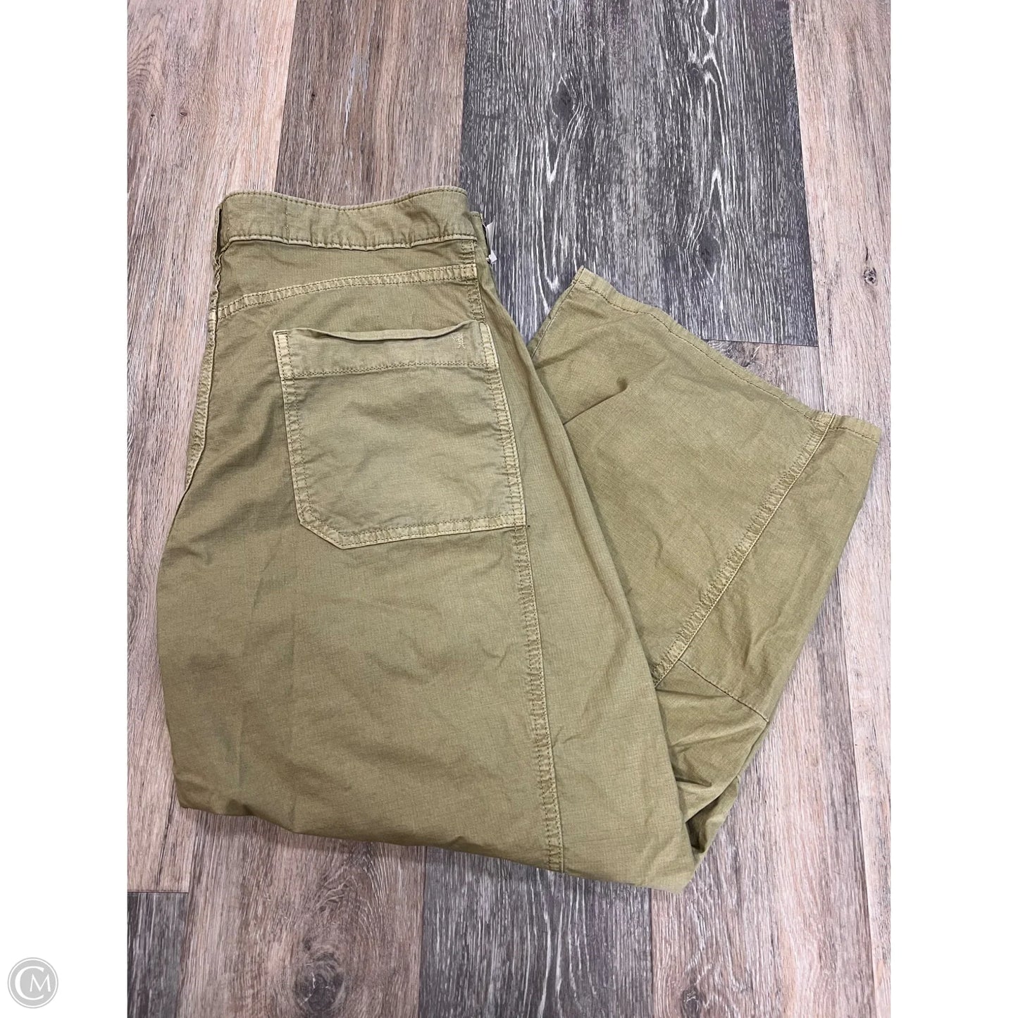 Pants Wide Leg By Pilcro In Green, Size: 12 Petite