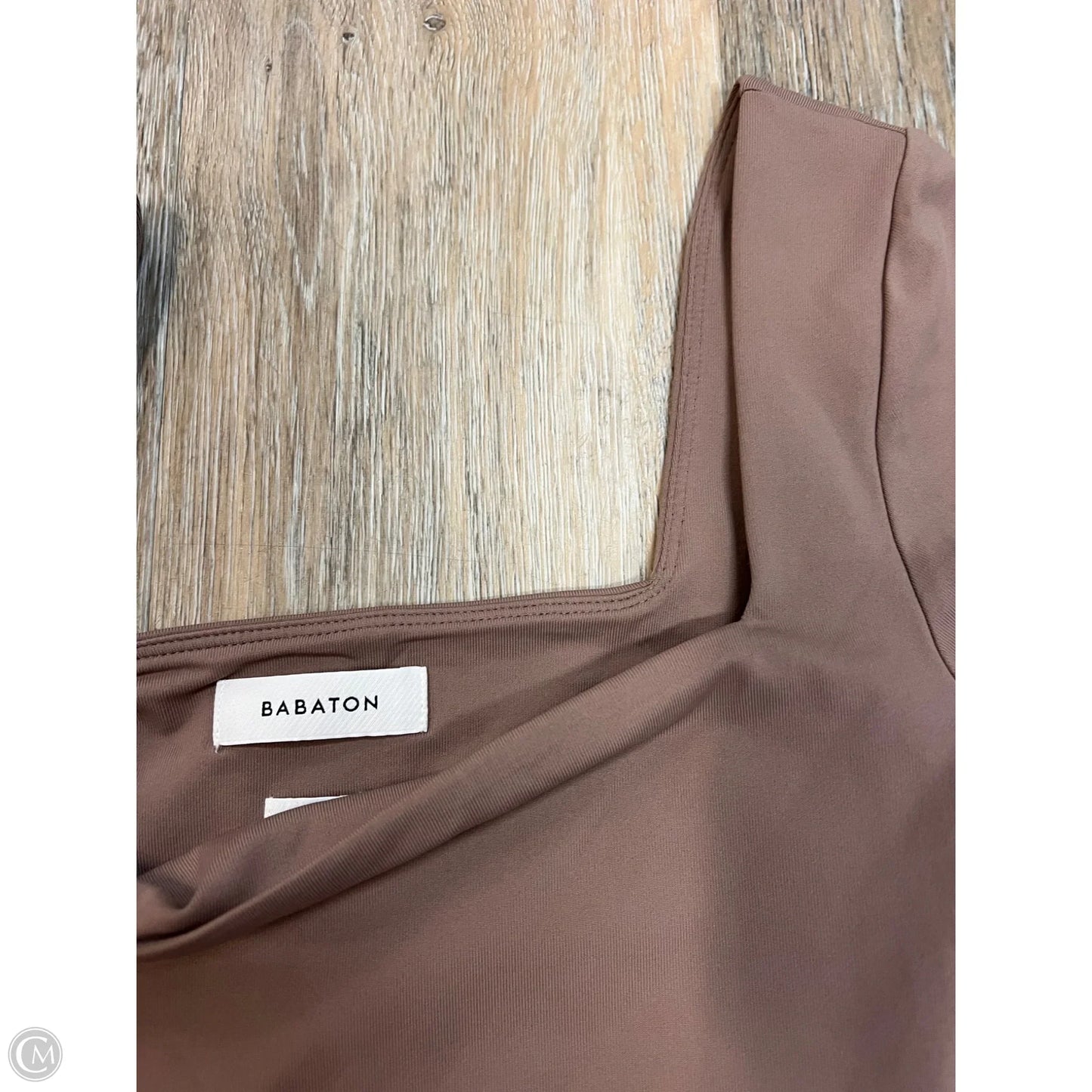 Bodysuit By Babaton In Brown, Size: Xs