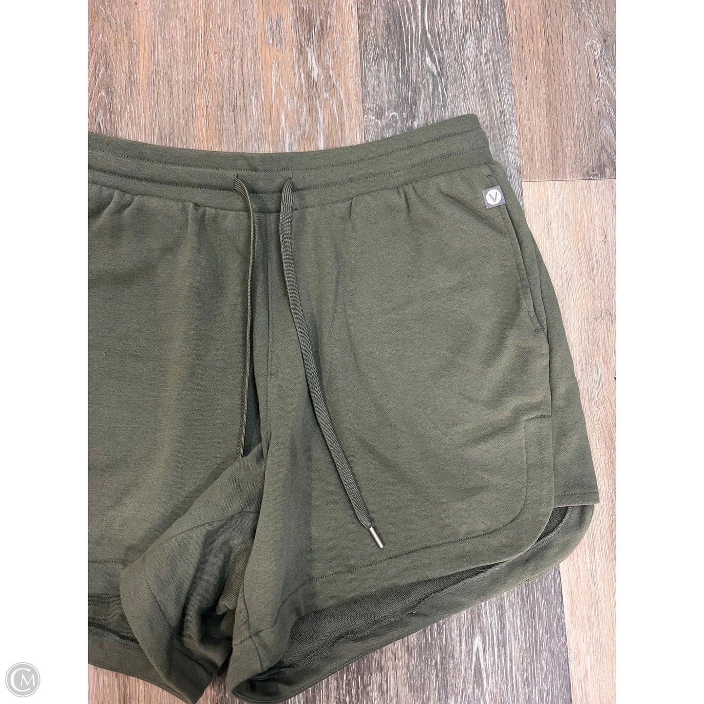 Athletic Shorts By Livi Active In Green, Size: 1x