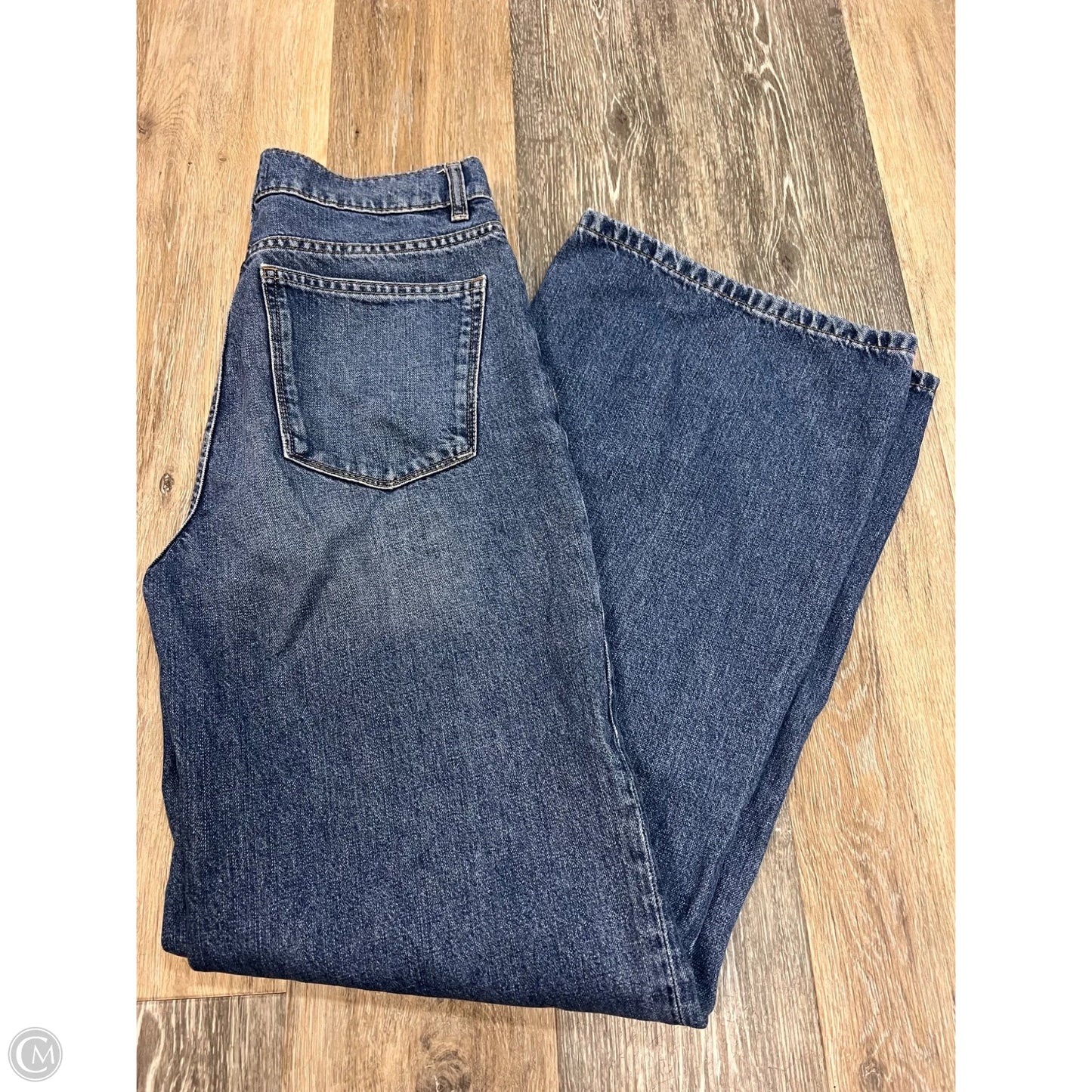 Jeans Wide Leg By Dl1961 In Blue Denim, Size: 1/25