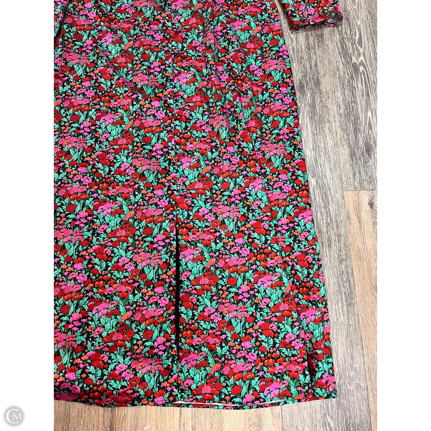 Dress Party Long By J. Crew In Floral Print, Size: 12