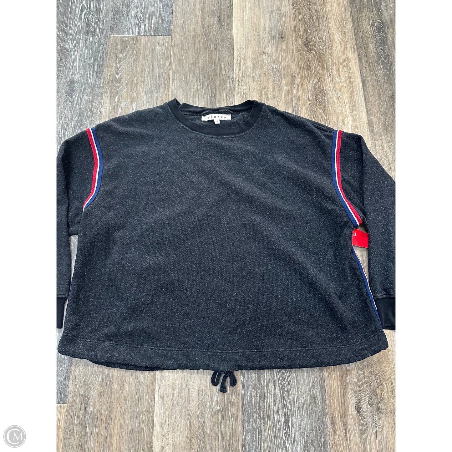 Sweatshirt Crewneck By Xirena In Grey, Size: S