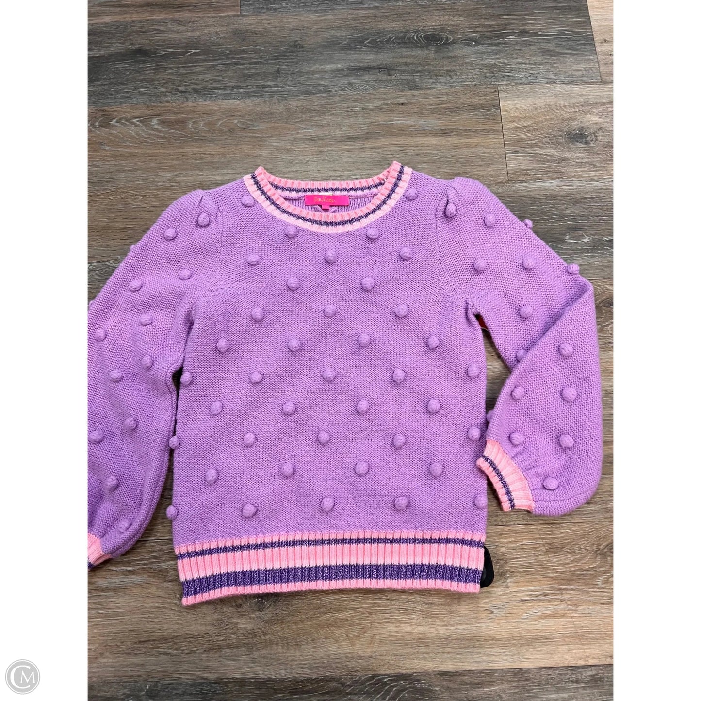Sweater Designer By Lilly Pulitzer In Purple, Size: Xs